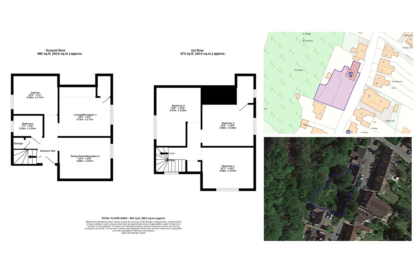 1, Peckhams, West Hoathly floorplan