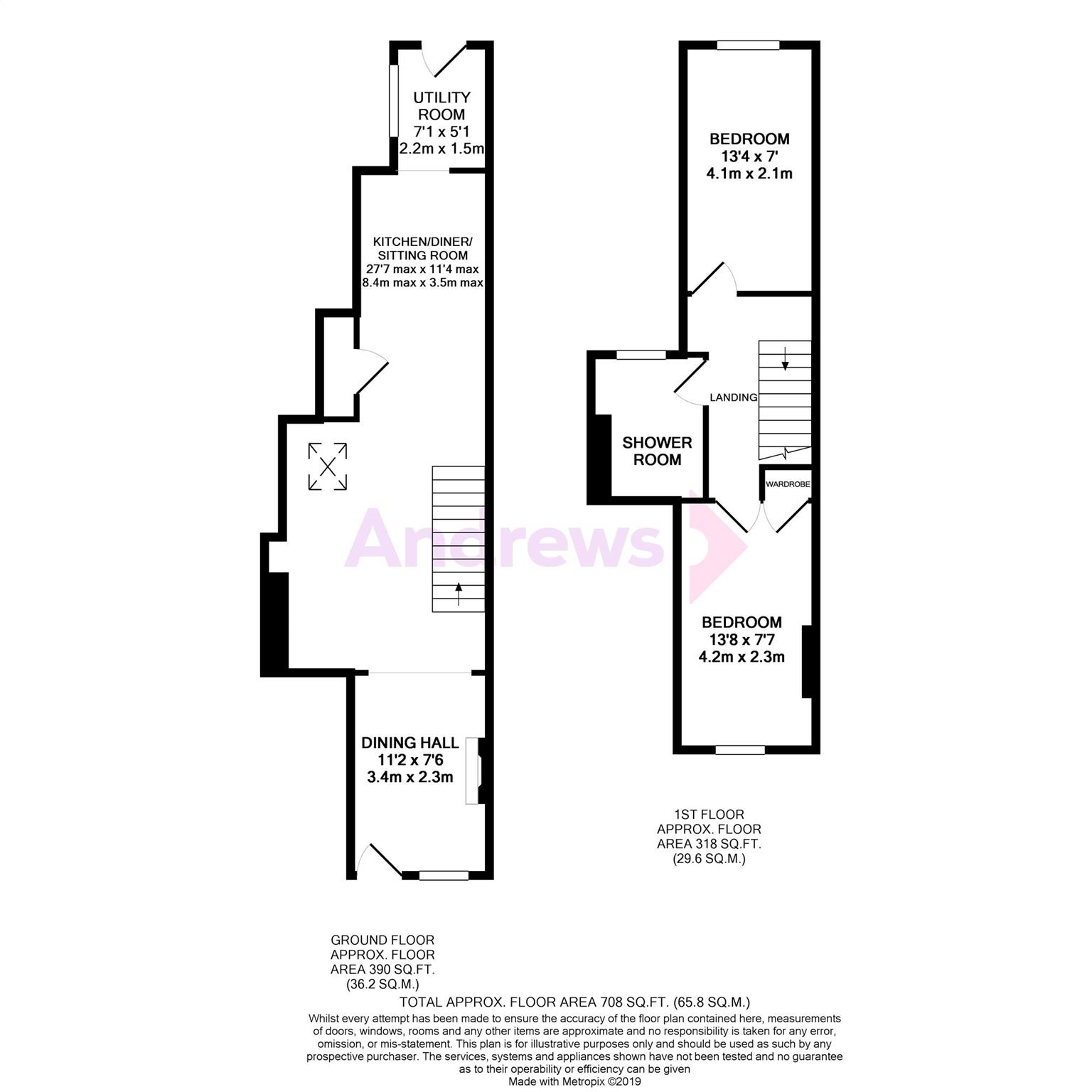 2 Bedrooms Terraced house for sale in Ivy Place, Overbury St, Charlton Kings, Cheltenham GL53