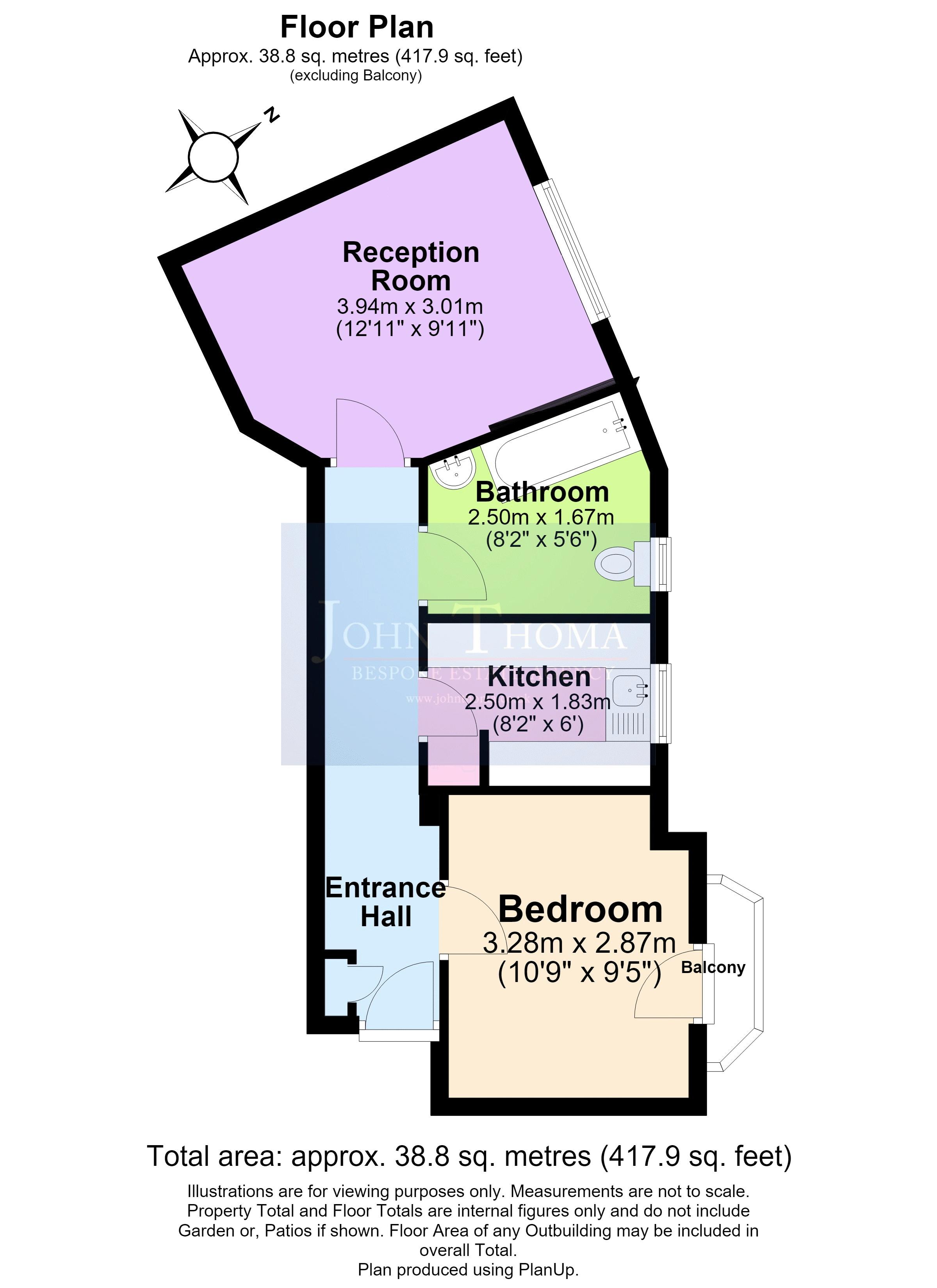 18, Breamore Road, Ilford floorplan