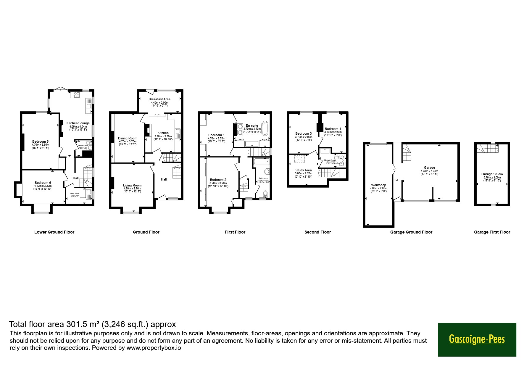 58, Nightingale Road, Surrey floorplan