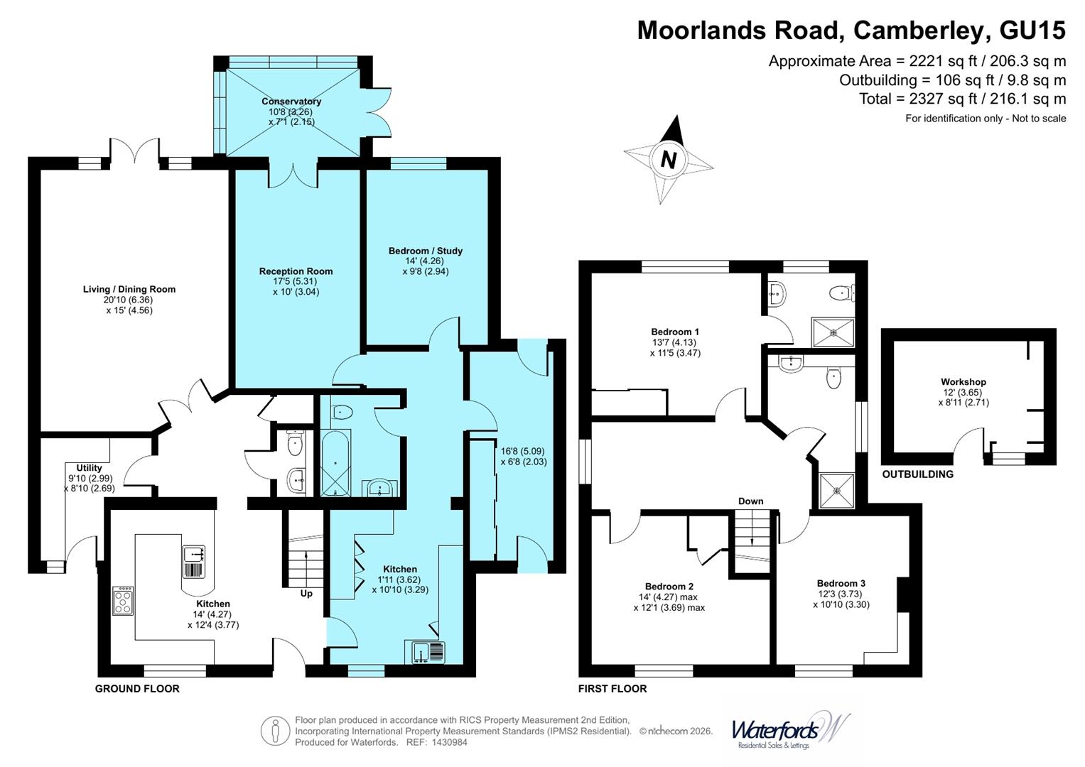 Lavina Cottage, 20, Moorlands Road, Camberley floorplan