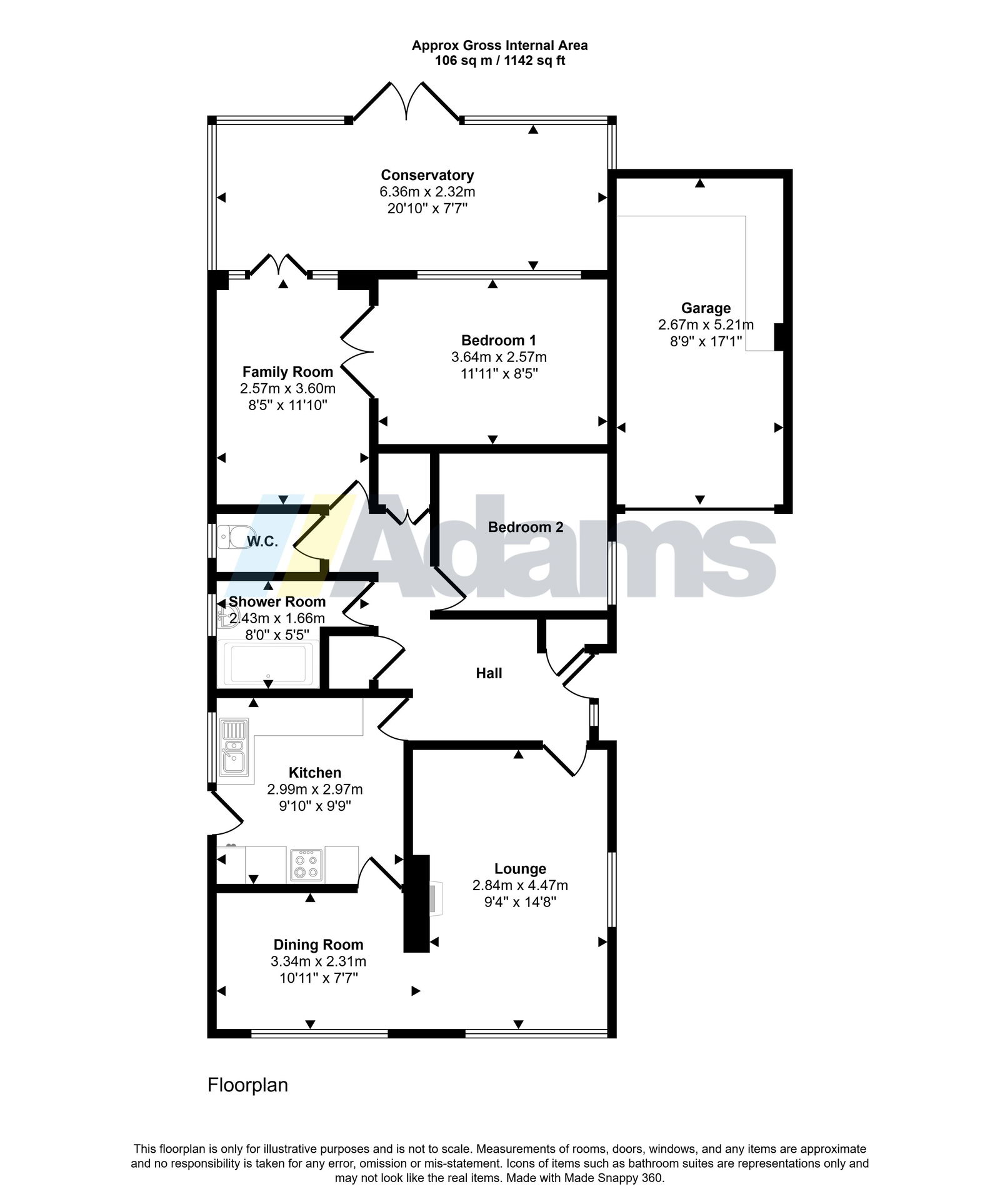 4, Mosedale Grove, Runcorn floorplan