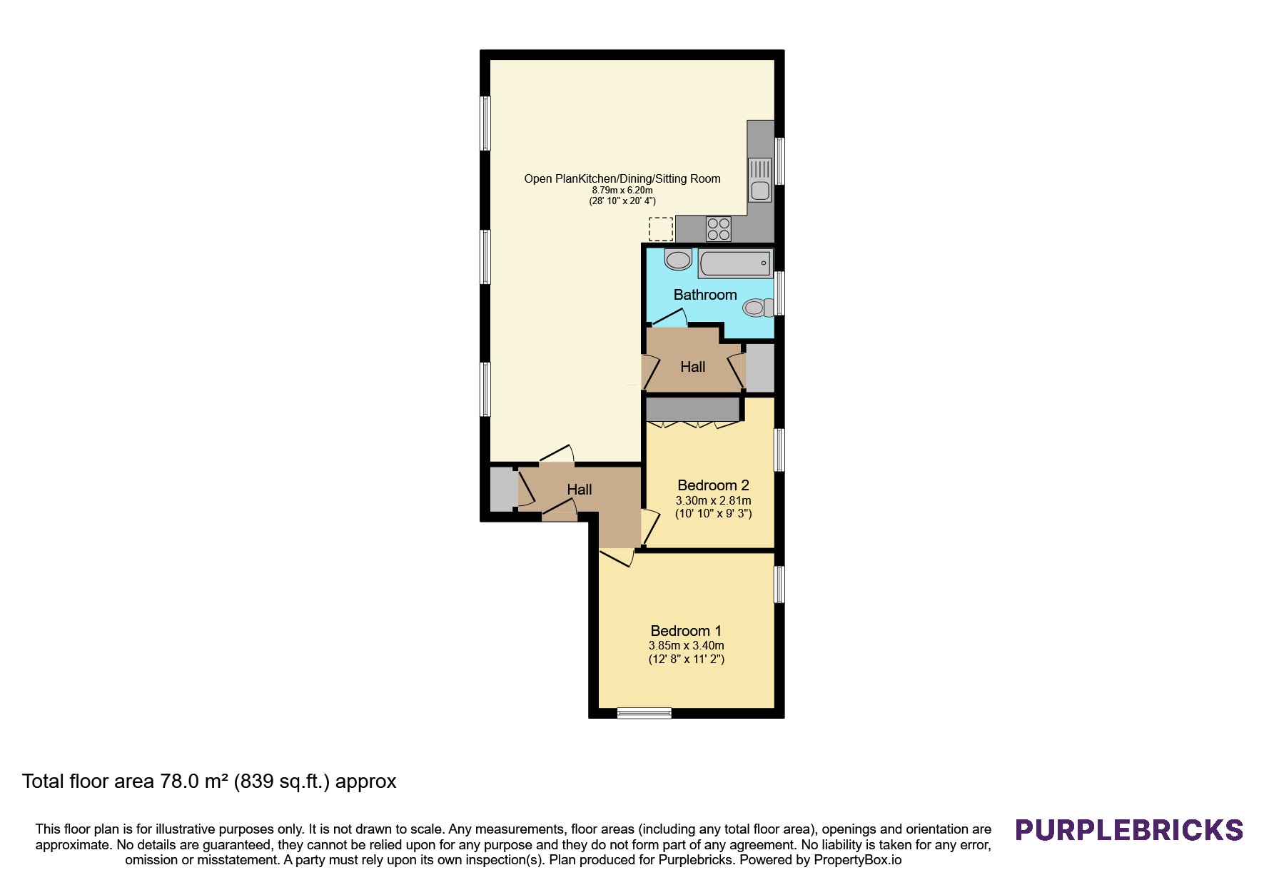 35, Lake View, Calne floorplan