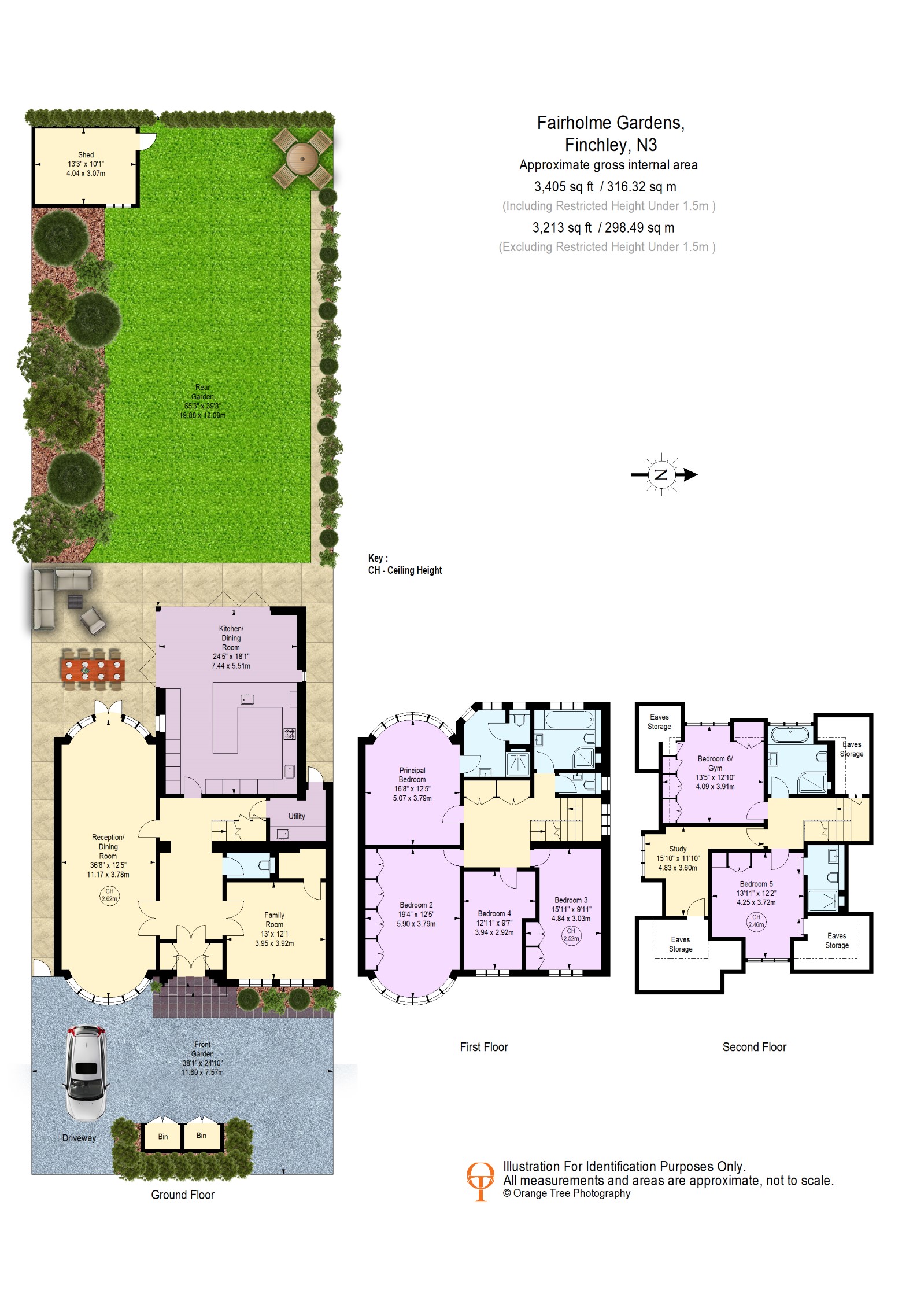 19, Fairholme Gardens, London floorplan