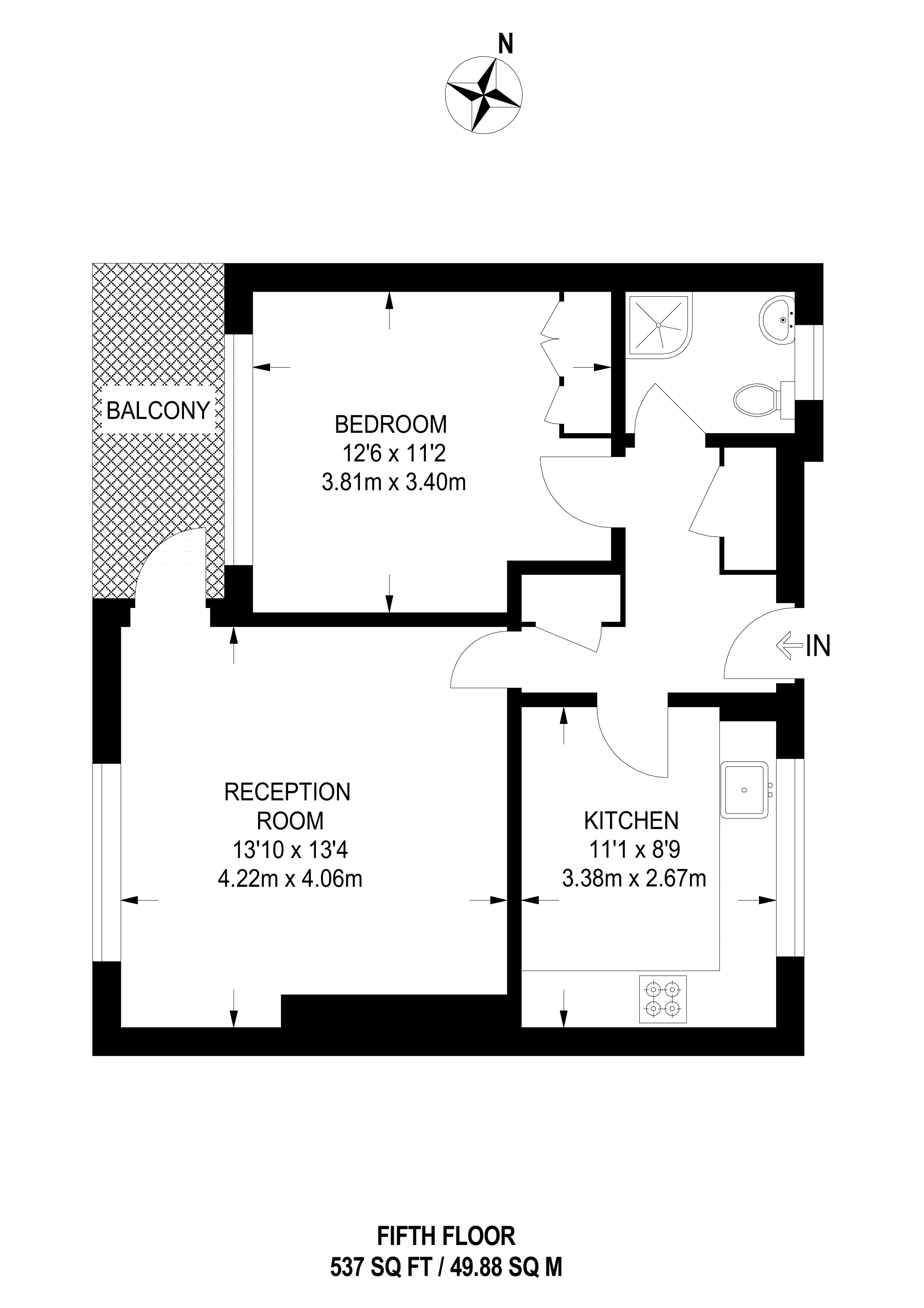 1 Bedrooms Flat for sale in Cromer Street, Bloomsbury, London WC1H