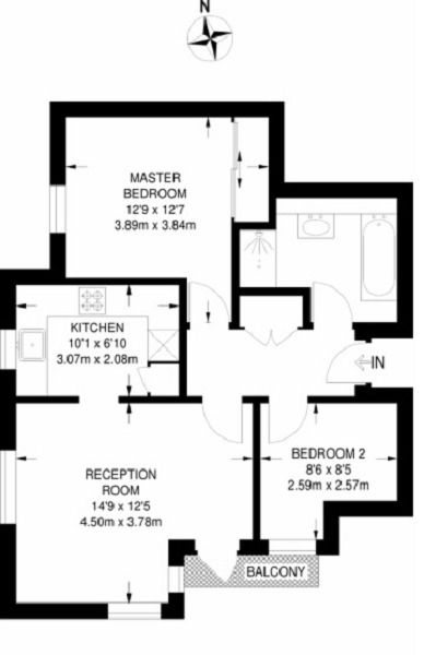 2 Bedrooms Flat for sale in Cedar Close, Buckhurst Hill, Essex IG9