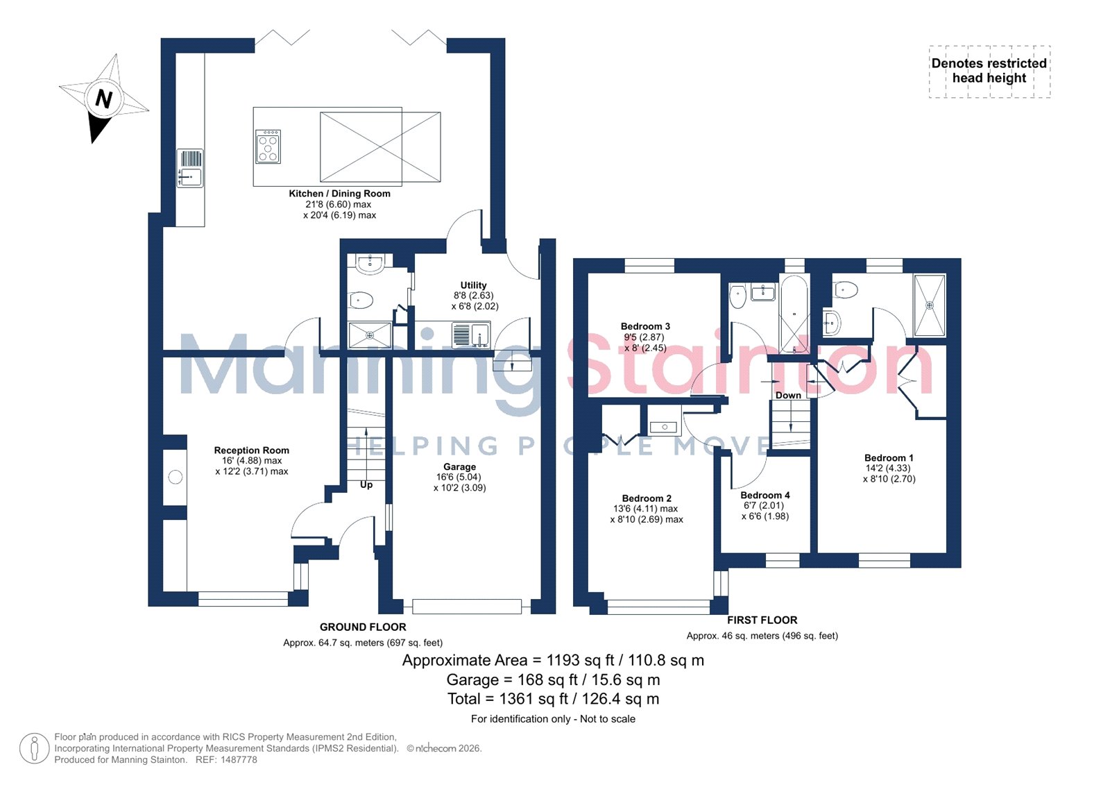 9, Renton Avenue, Leeds floorplan