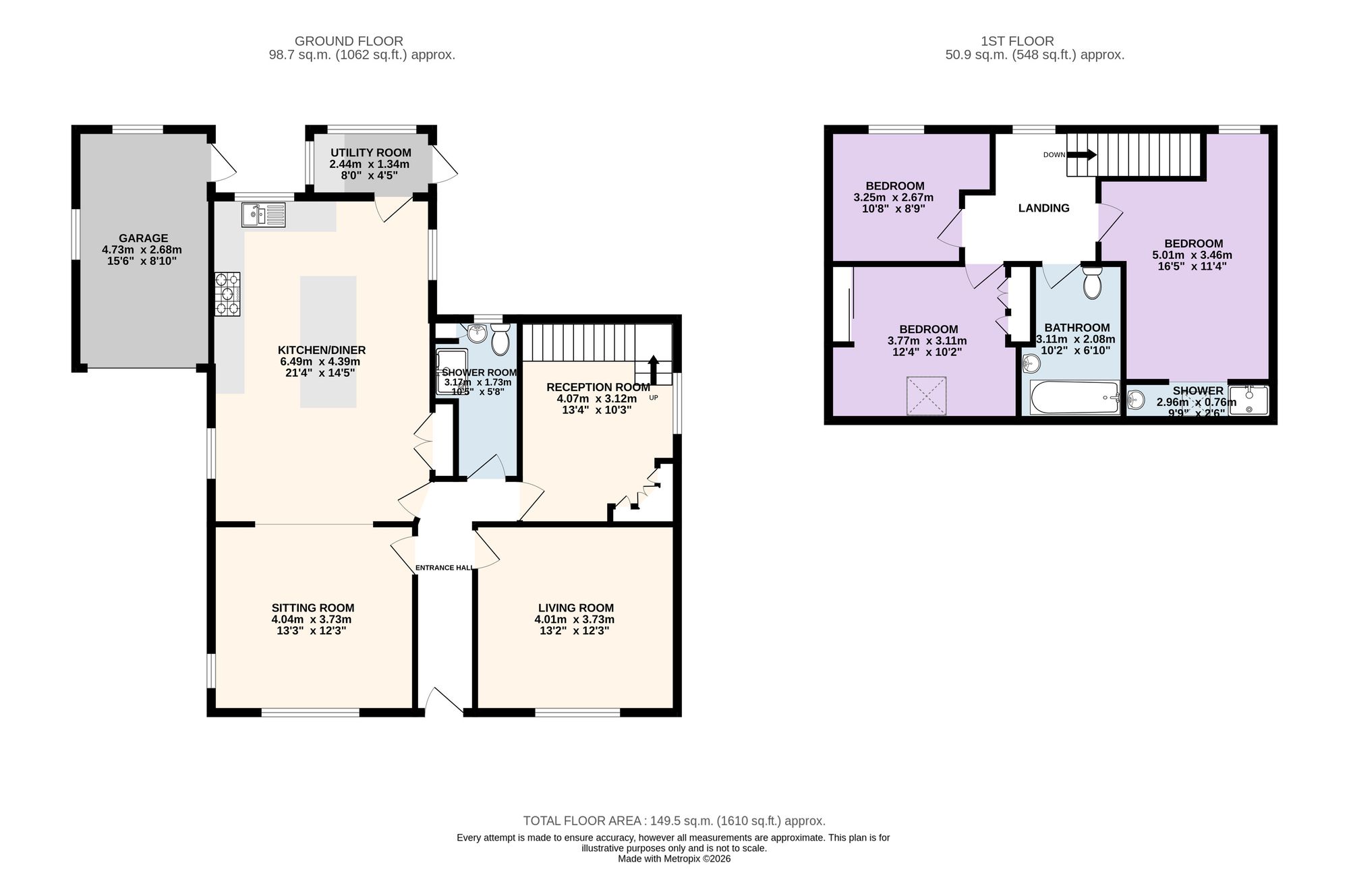 323 Preston Road, Preston floorplan