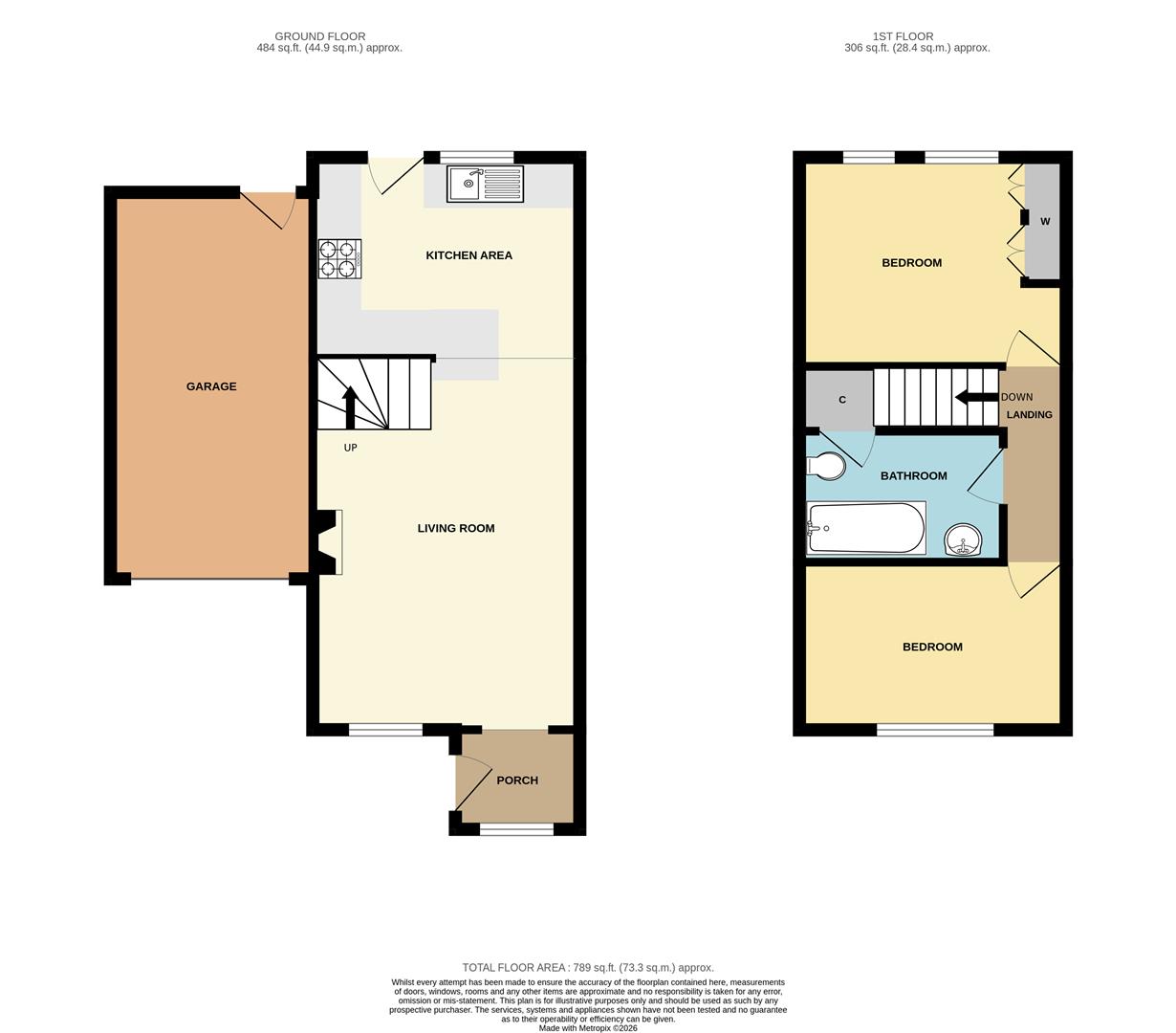 56, Penmere Drive, Newquay floorplan