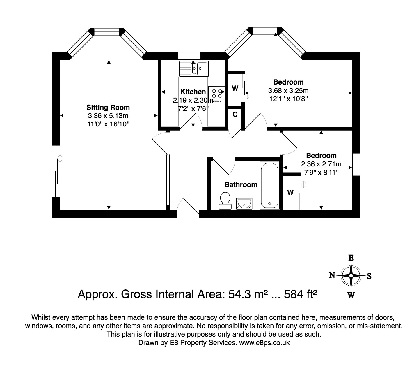 Watermans Reach, Oxford floorplan