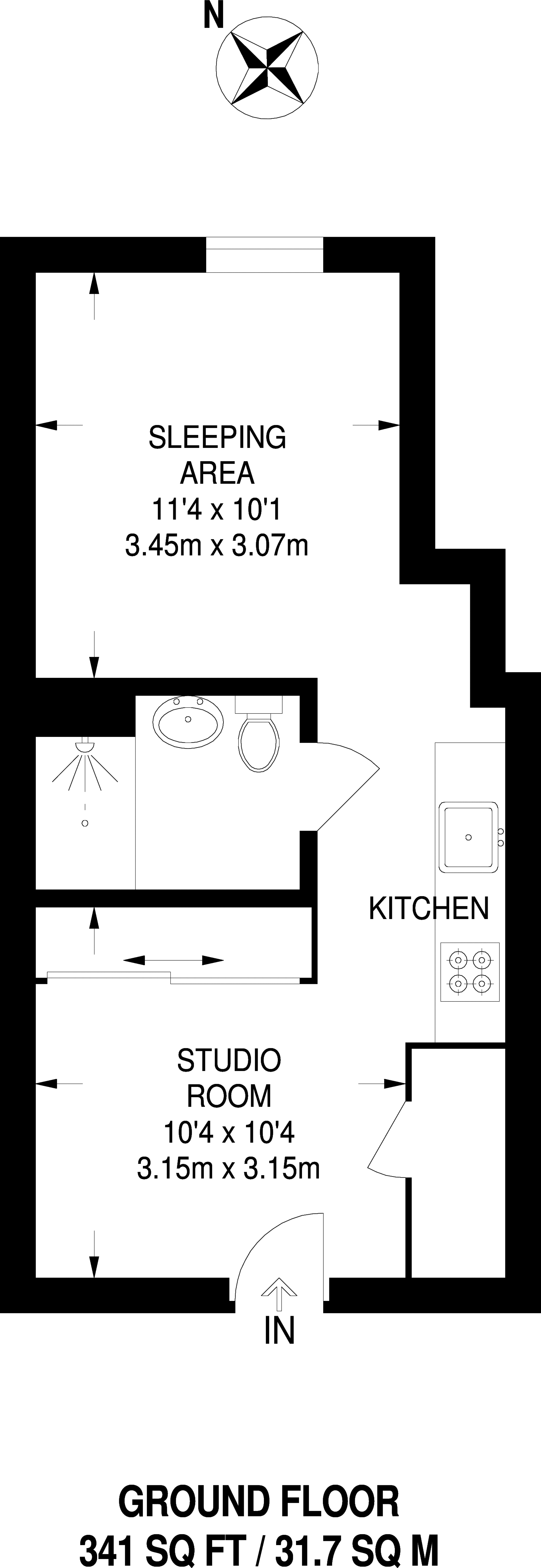 0 Bedrooms Studio to rent in Staines Road, Hounslow TW3