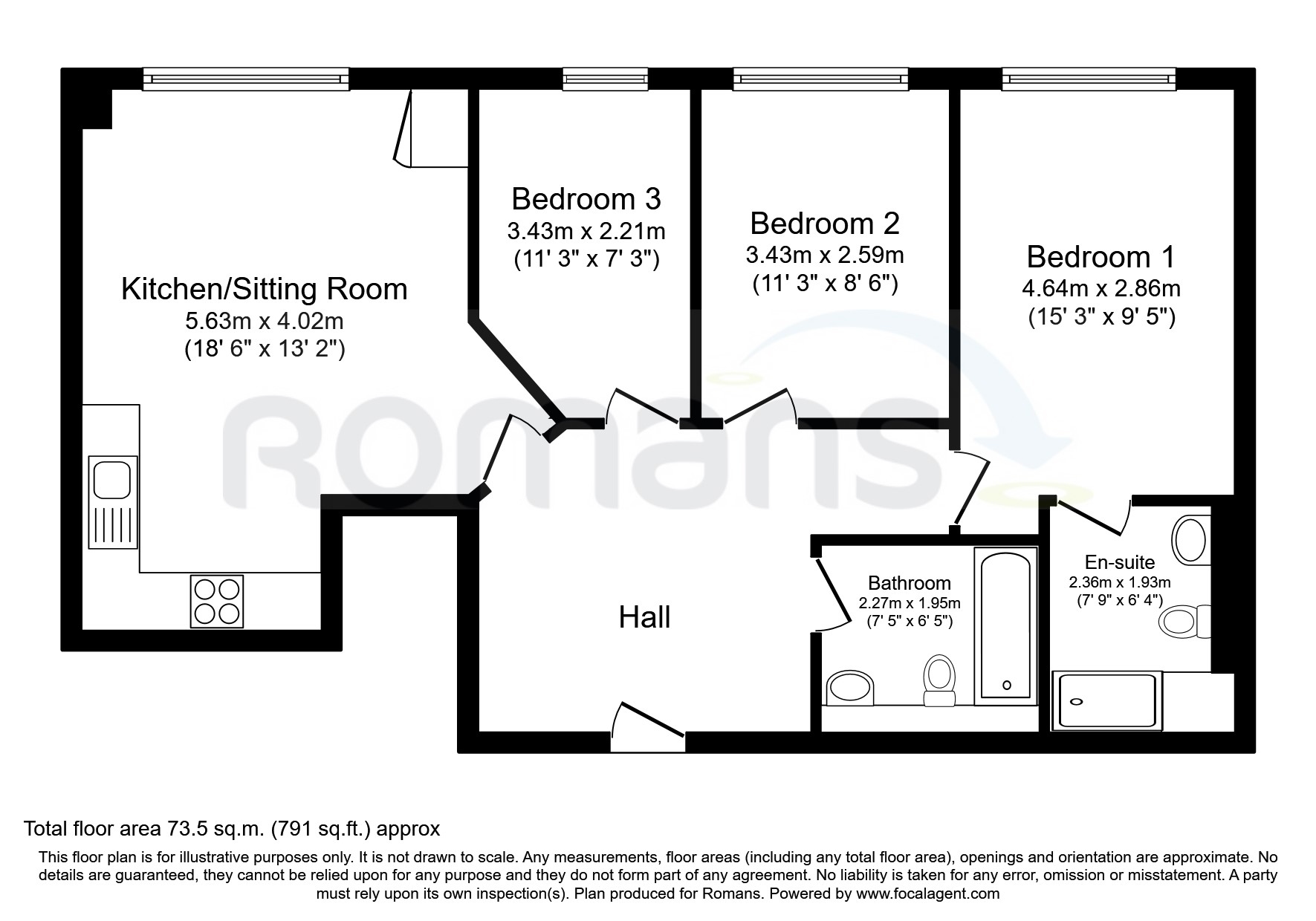 26 Pioneer House, Barley Way, Hampshire floorplan