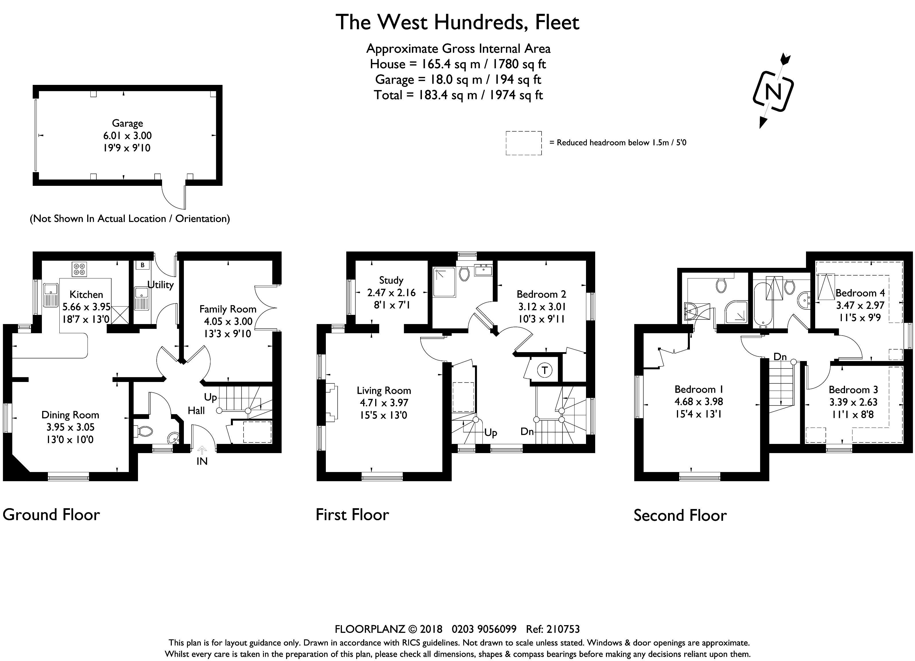 4 Bedrooms Detached house to rent in The West Hundreds, Fleet GU51