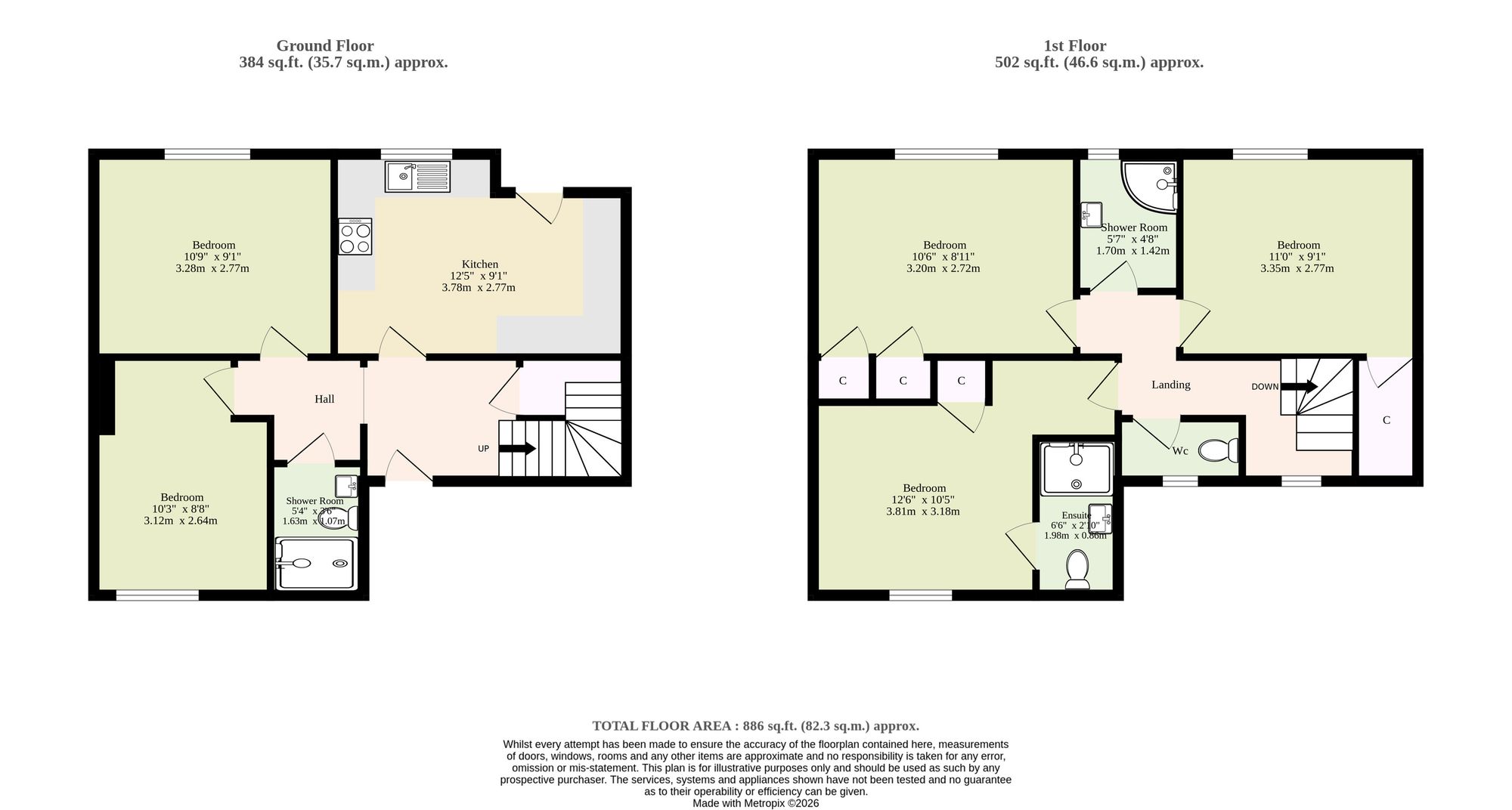 255 Robin Hood Road, Norwich floorplan