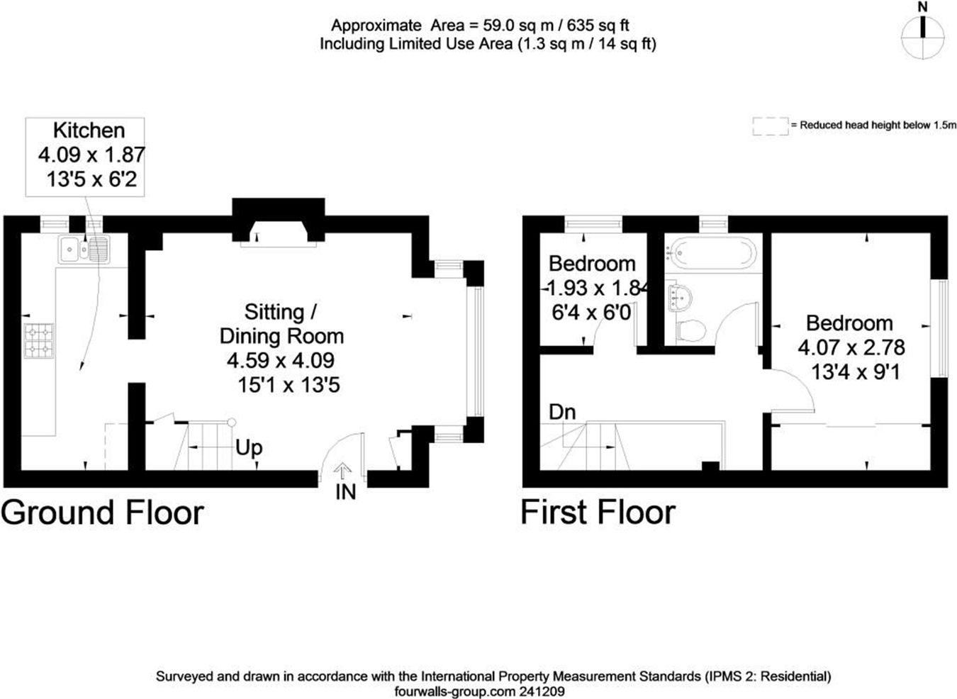 105b, Slough Road, Datchet floorplan