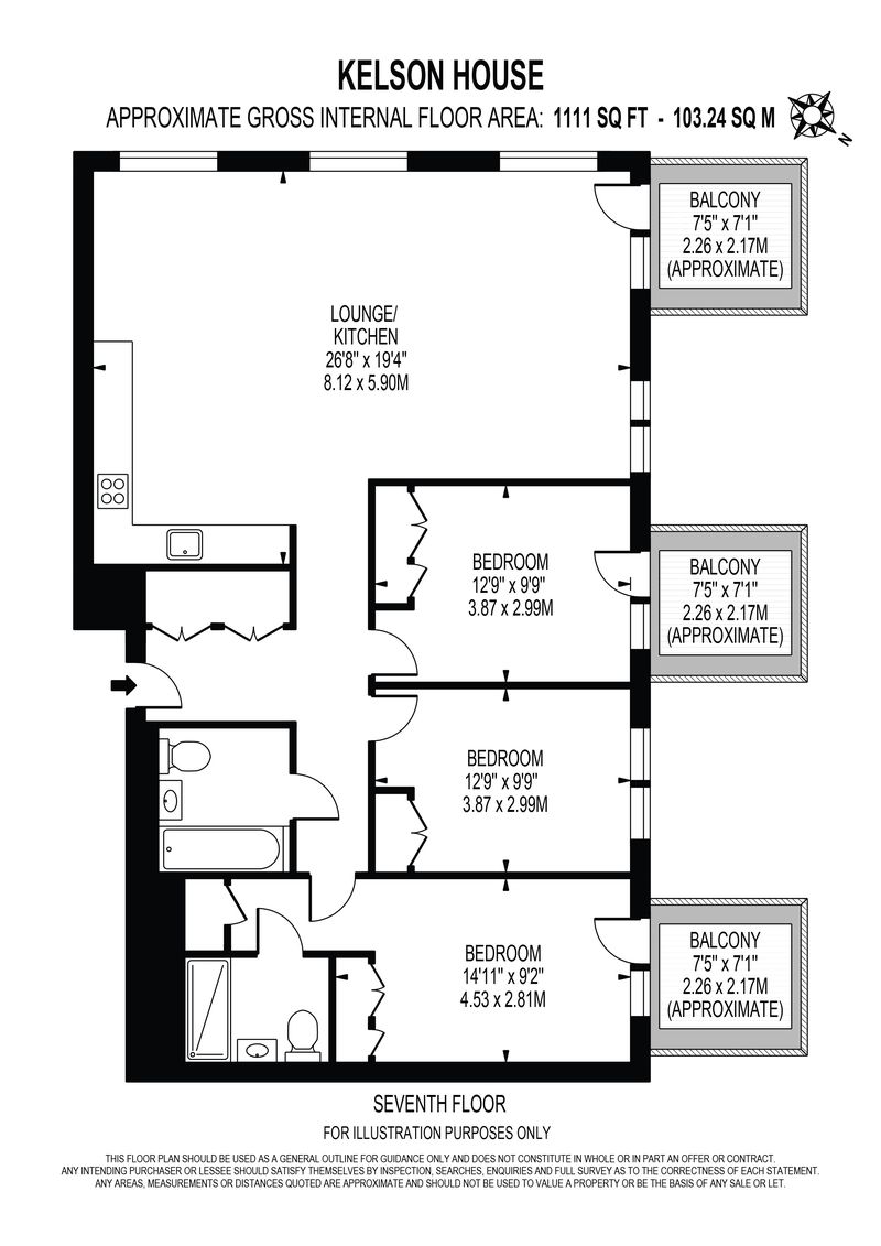 80 Kelson House 10, Schooner Road, London floorplan