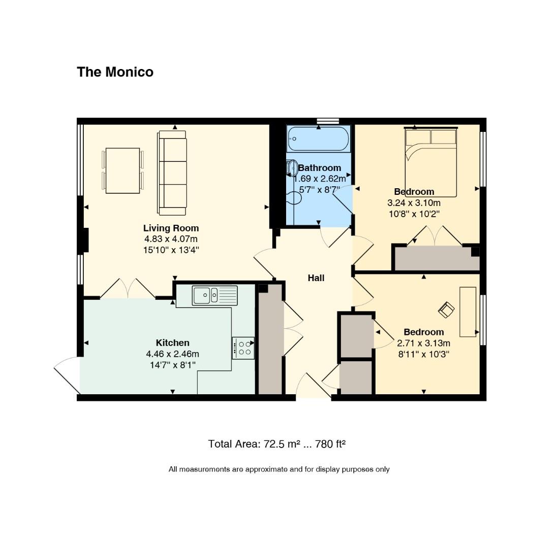 35 The Monico, Pantbach Road, Cardiff floorplan