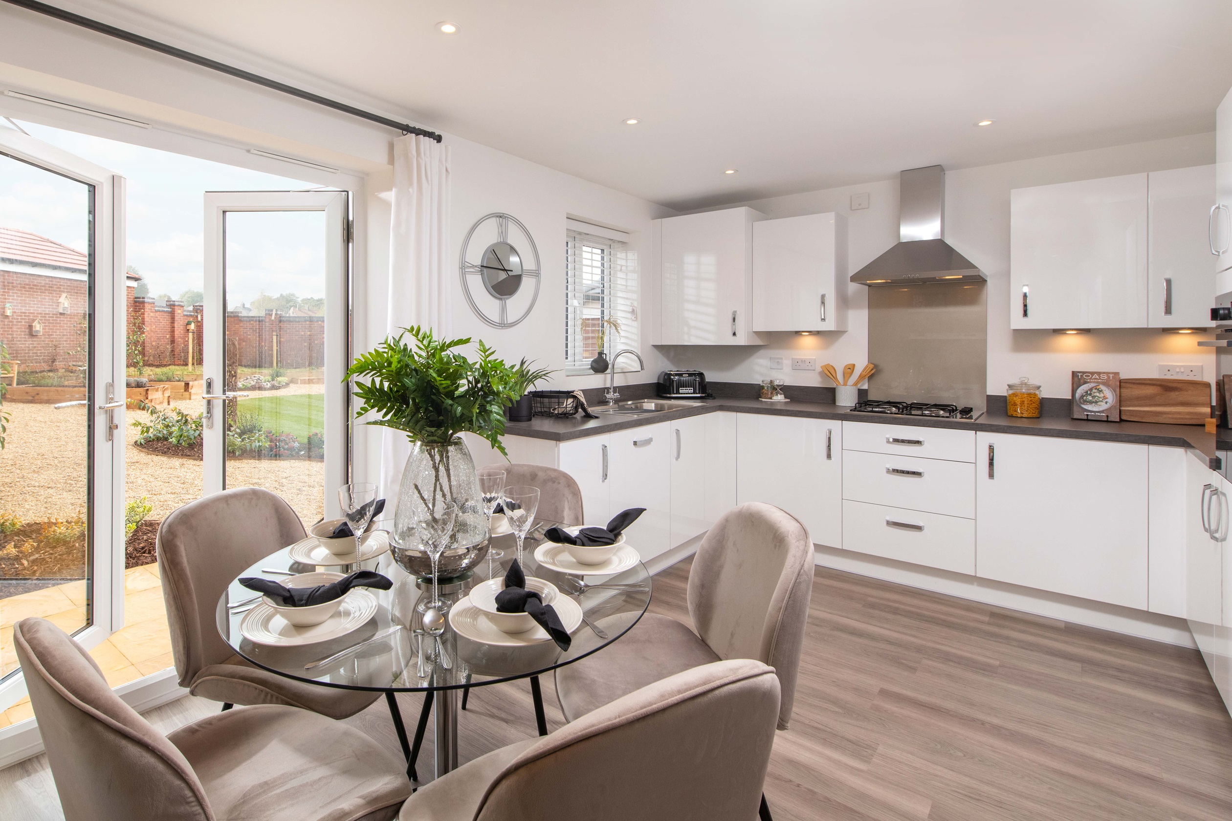 Property 3 of 10. Dwh Kennett Kitchen-Diner With French Doors