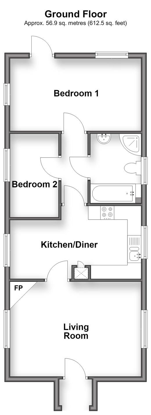 Sand Lane Cranbrook, Tonbridge floorplan