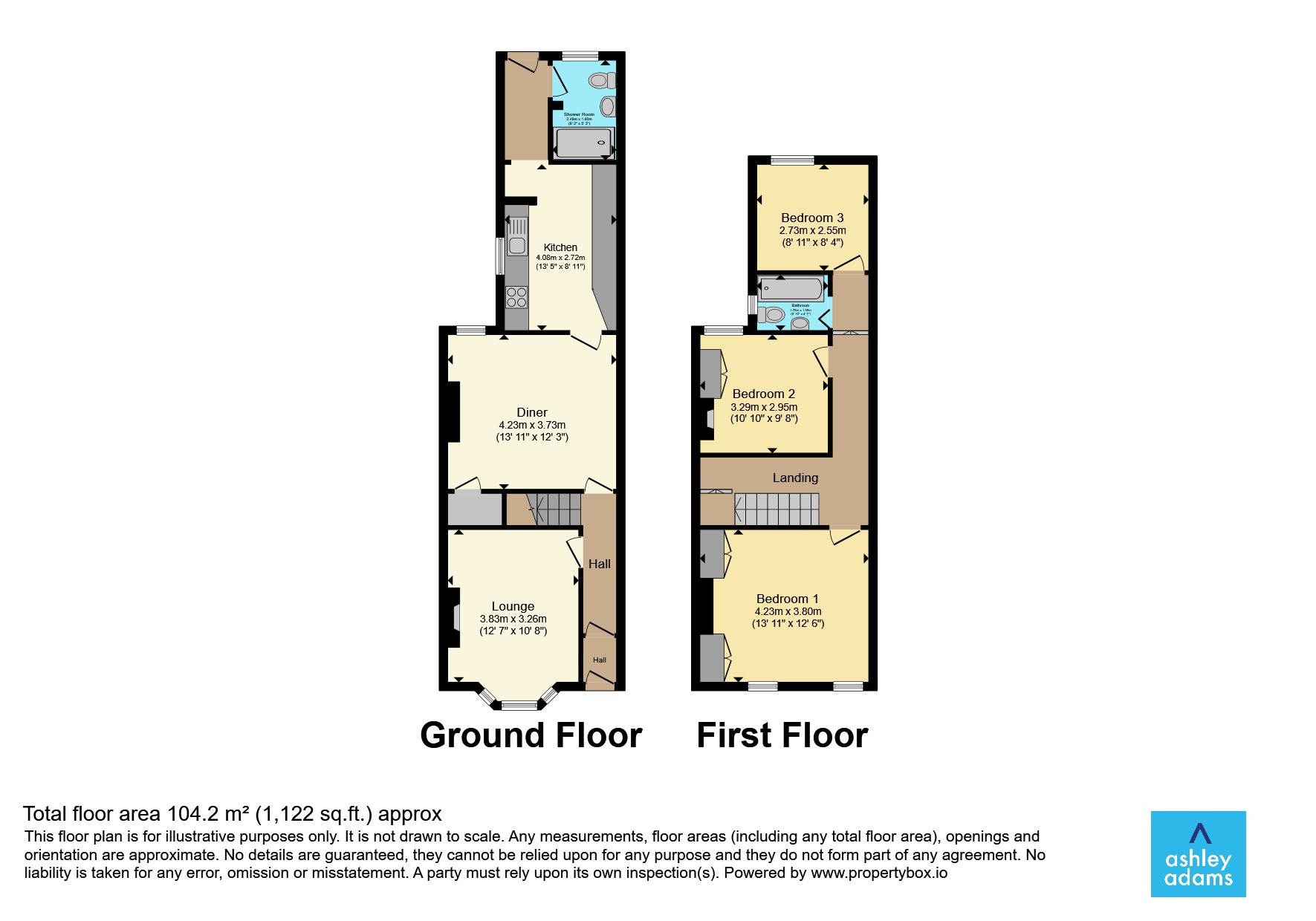 33, Powell Street, Derby floorplan