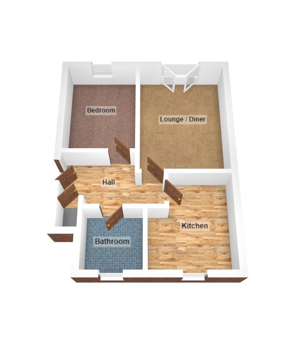 Drum Tower View, Caerphilly CF83, 1 bedroom flat for sale 64602966