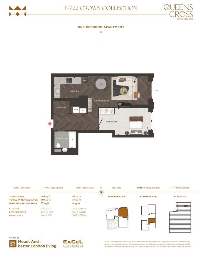 2004, Apogee House, 1 Eden Place, London floorplan