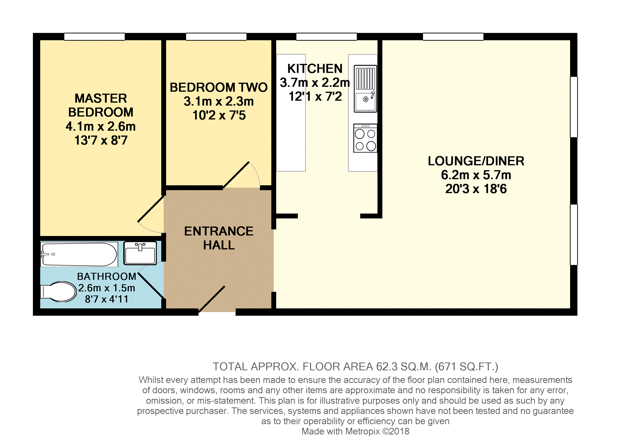 2 Bedrooms Flat to rent in Wharf Street, Sowerby Bridge HX6