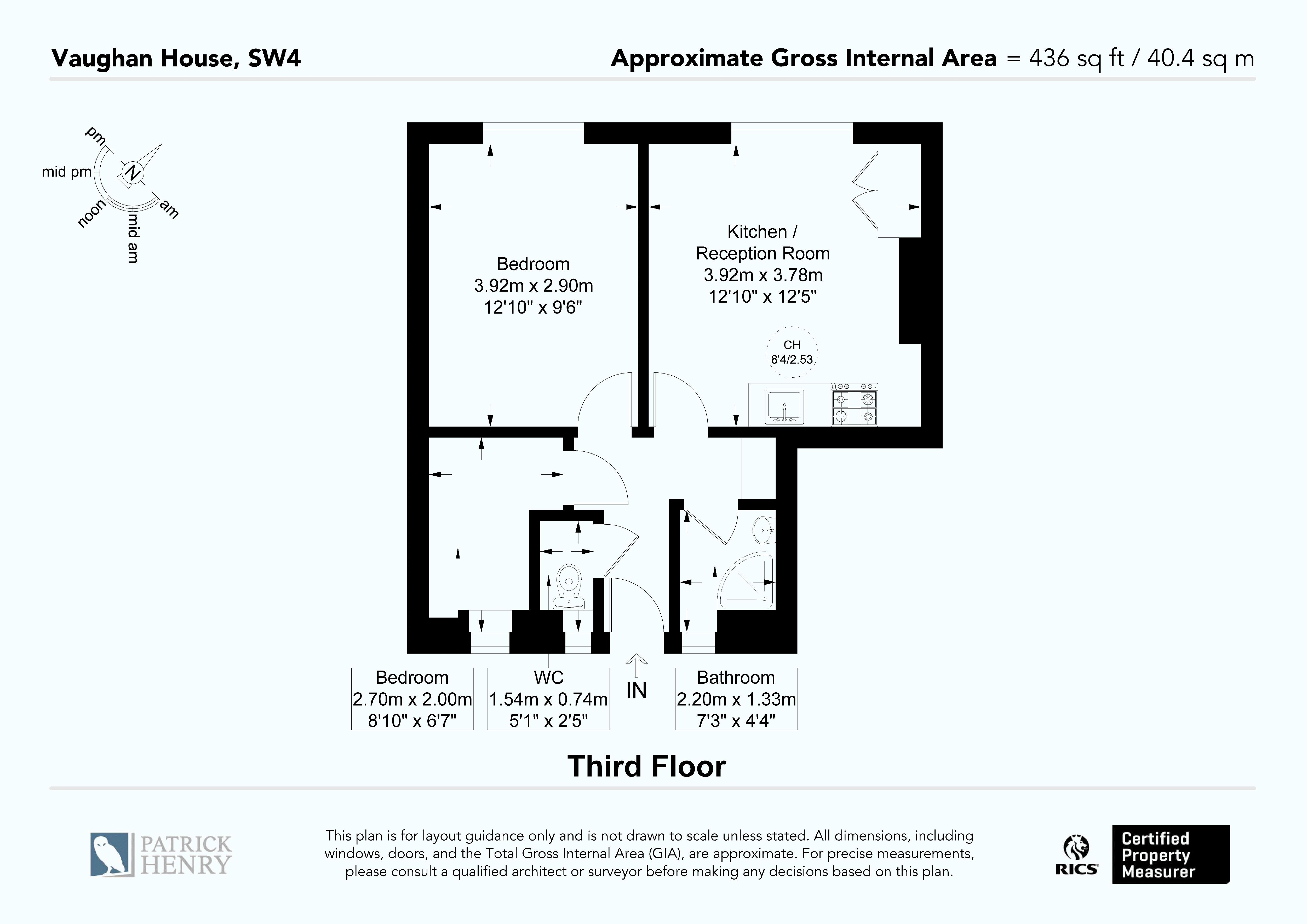 Poynders Gardens, London floorplan