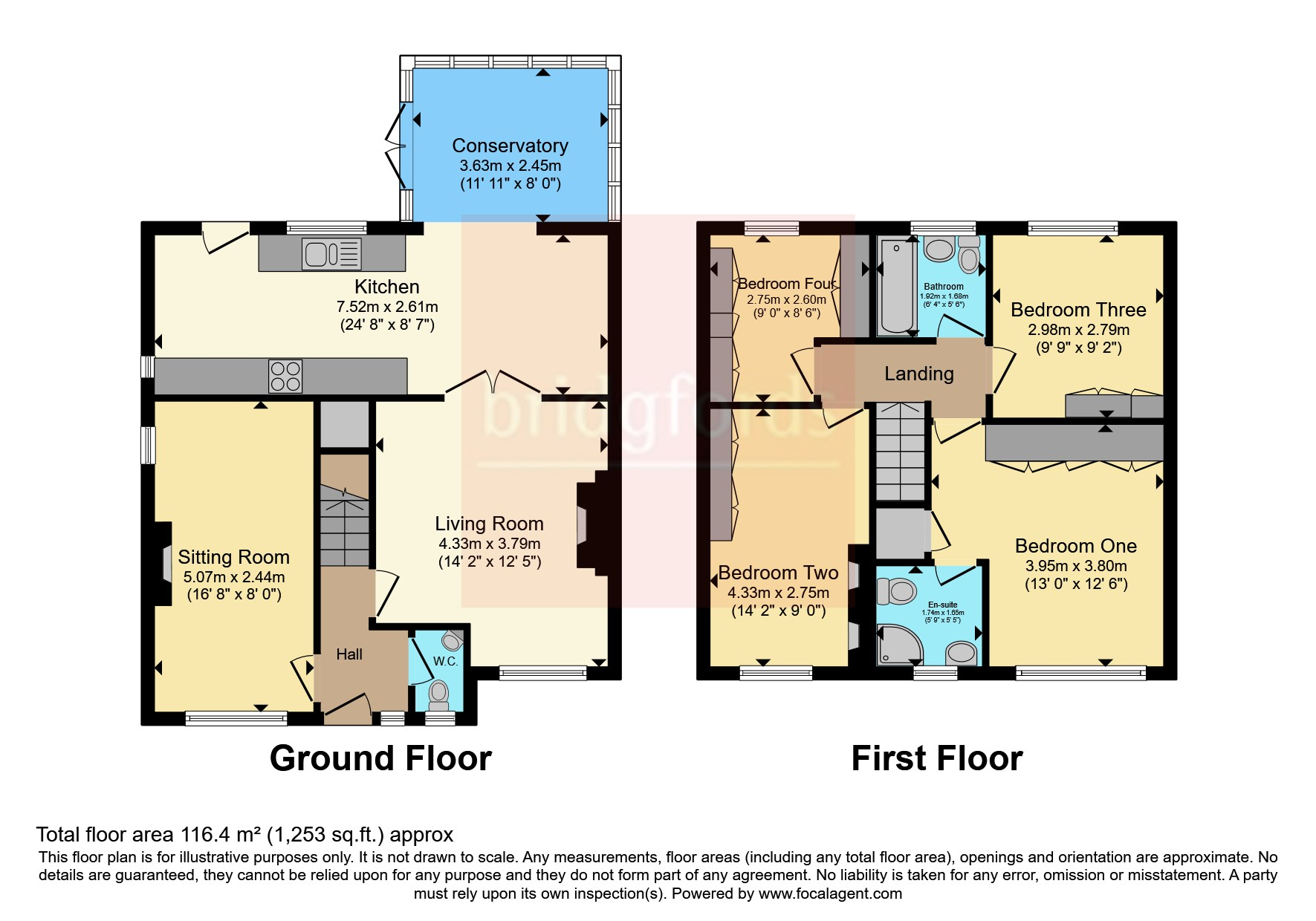 49, Whitchurch Close, Warrington floorplan