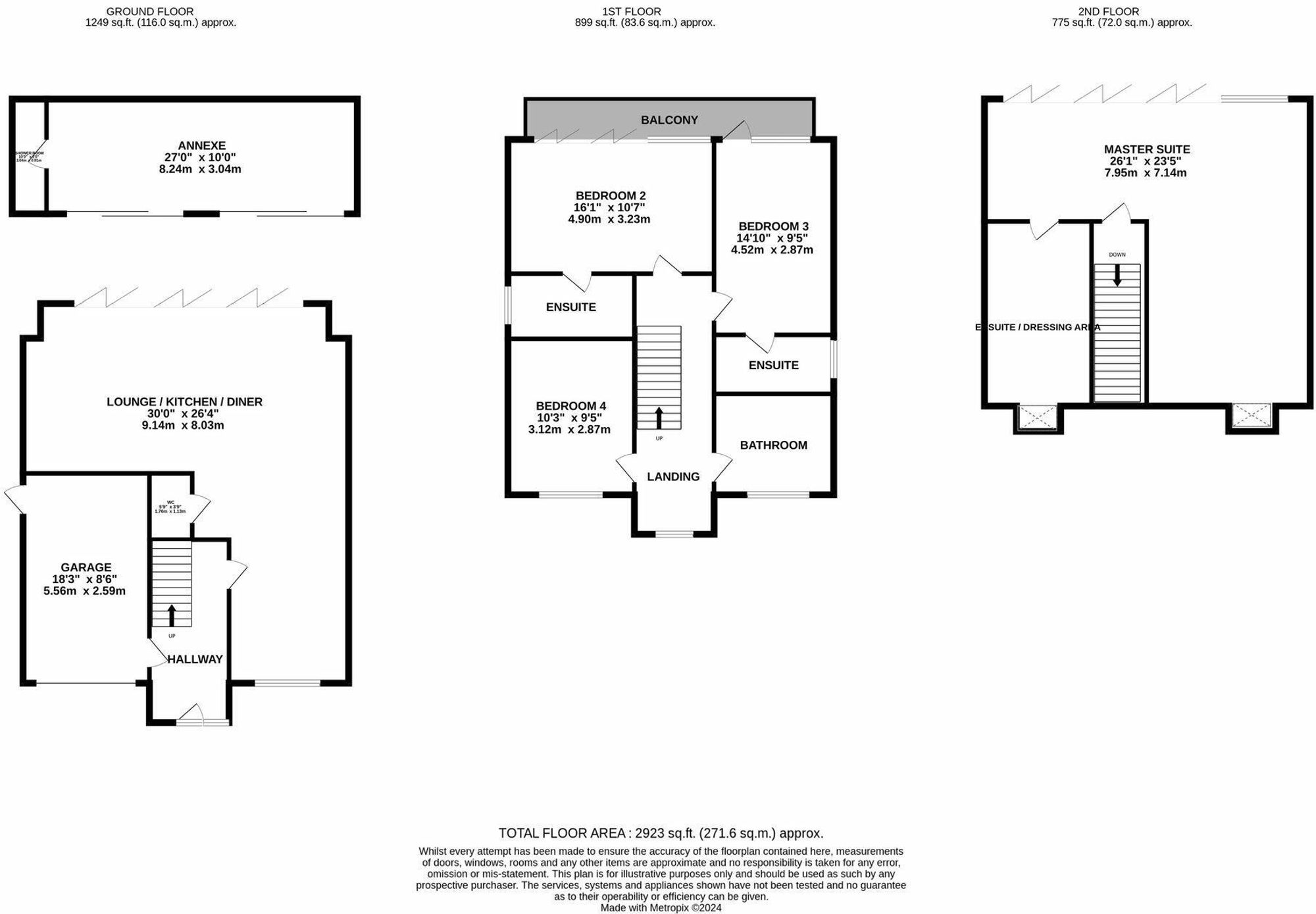 Sulby Den Lane, Crewe floorplan