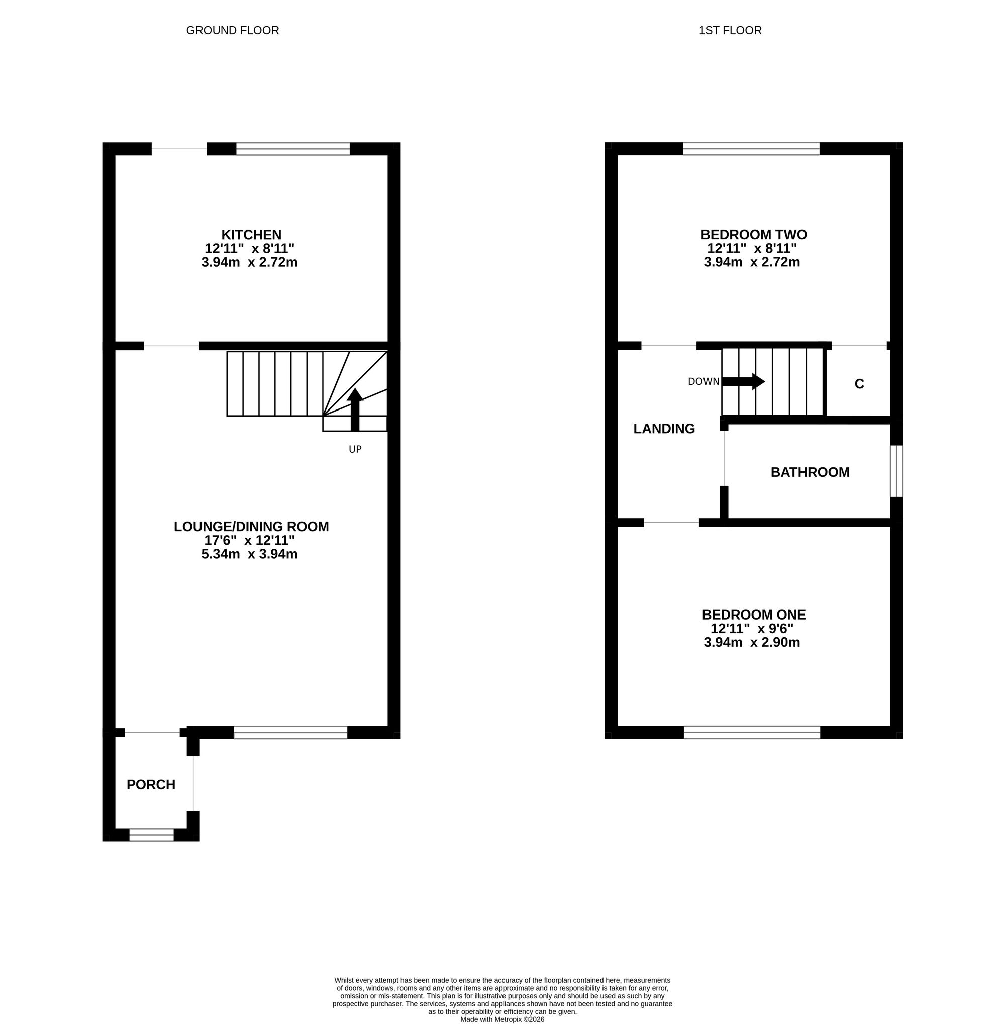 15 Capella Gardens, Southampton floorplan