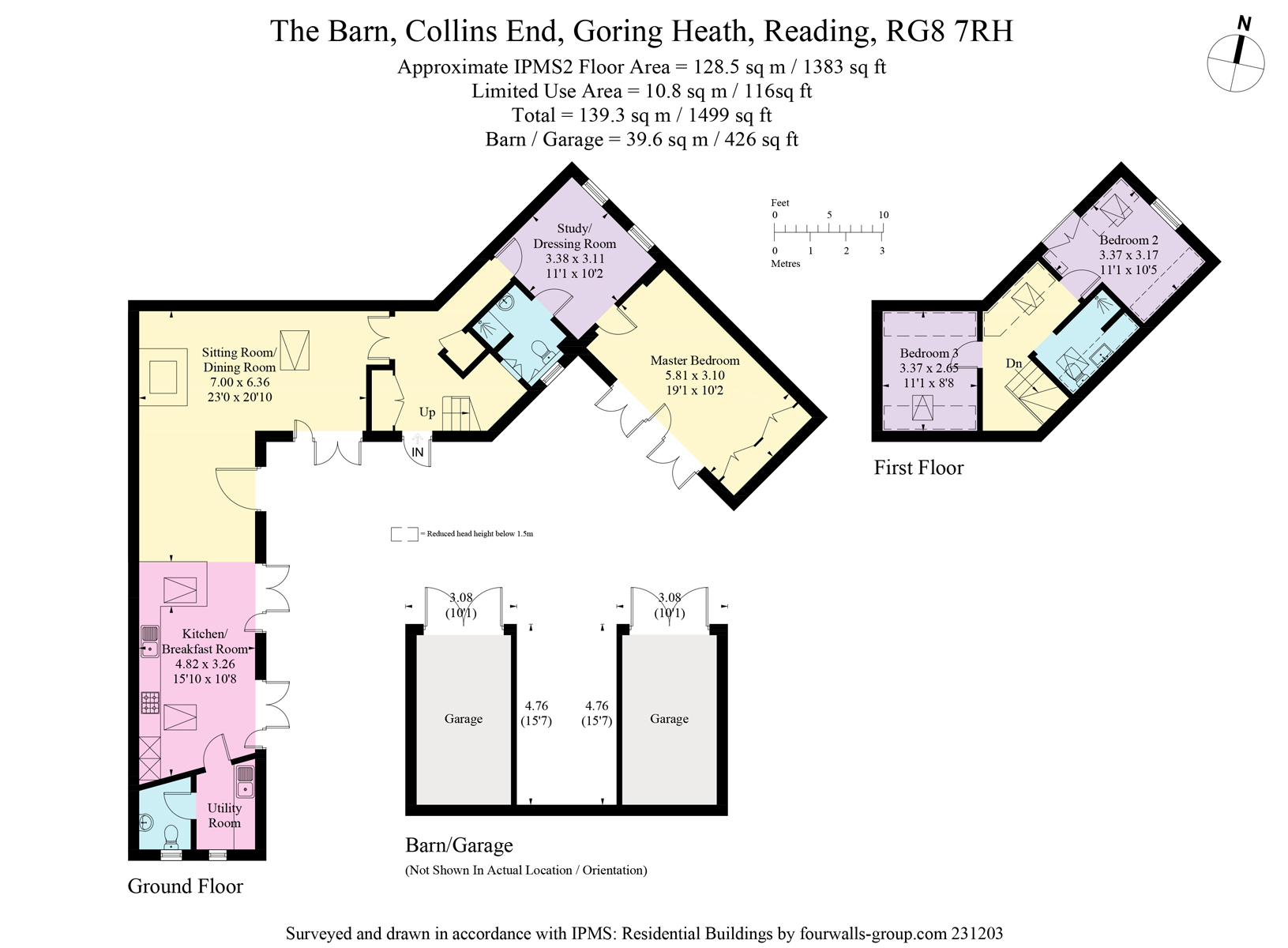 3 Bedrooms Detached house for sale in The Barn, Goring Heath RG8