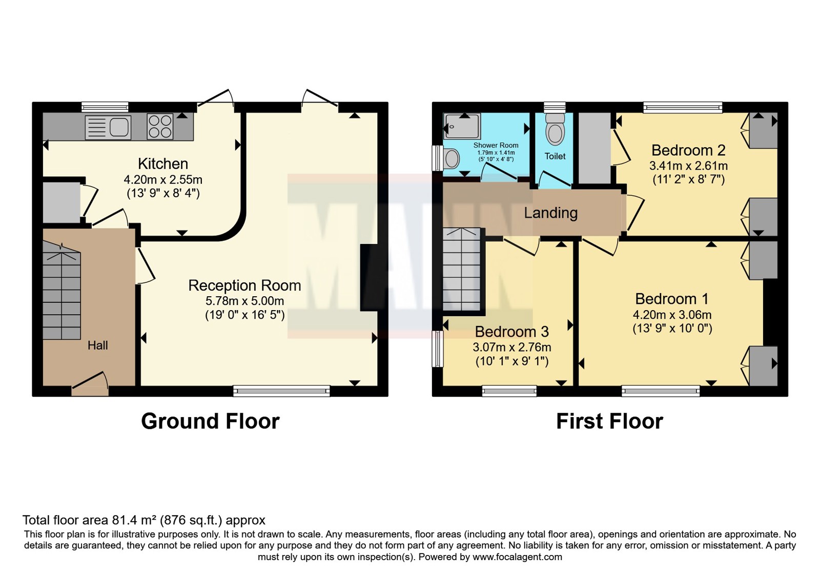 41, Wentworth Way, Surrey floorplan