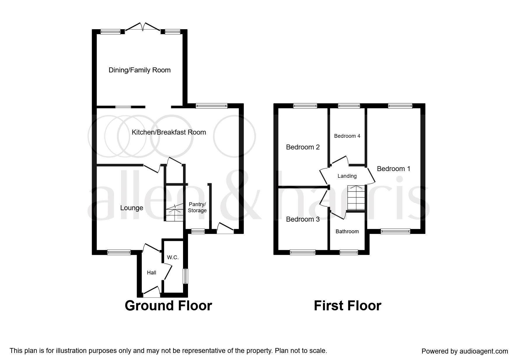 4 Bedrooms Link-detached house for sale in Maxey Close, Shaw, Swindon SN5