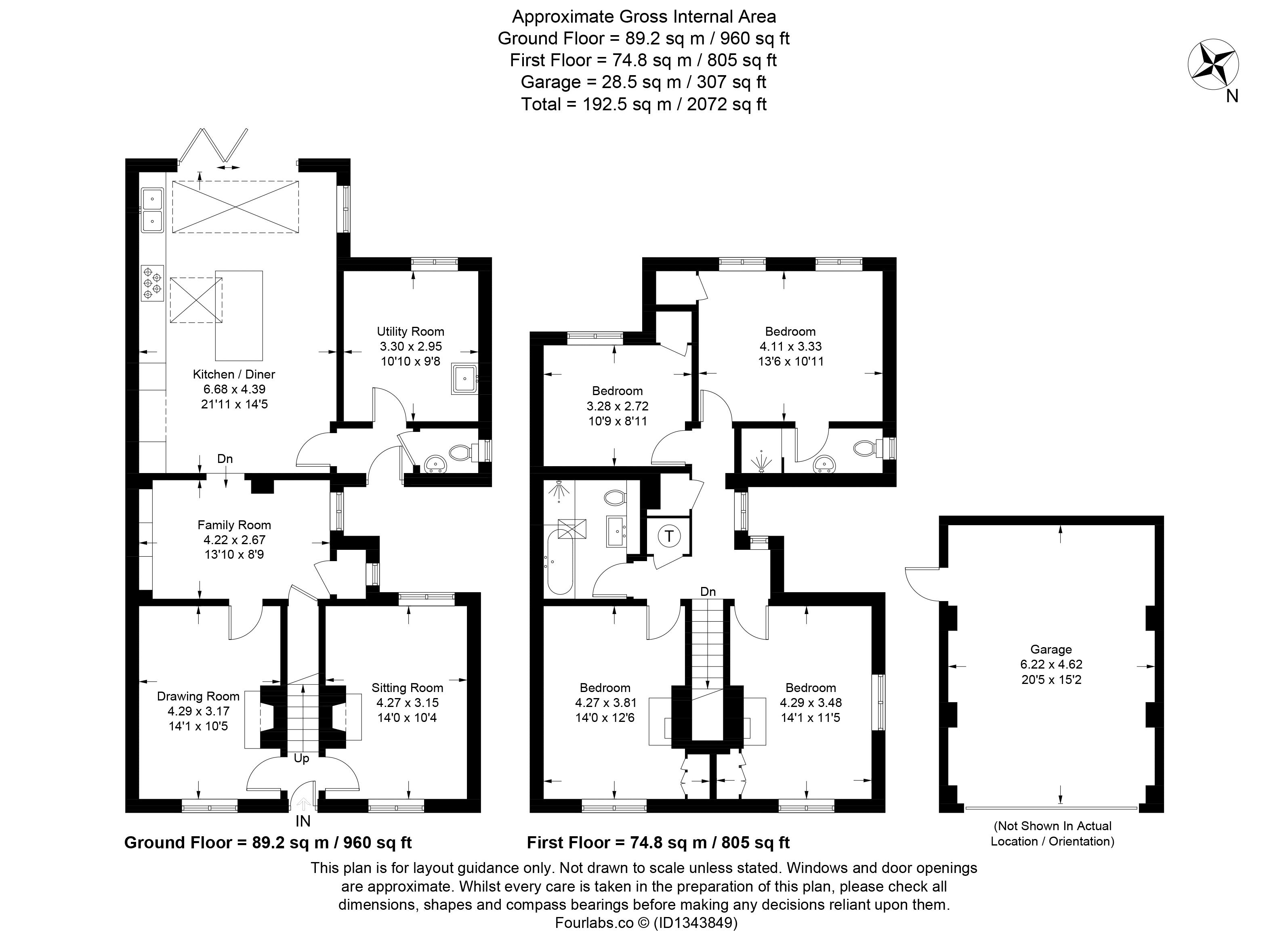 The Hill, Canterbury floorplan
