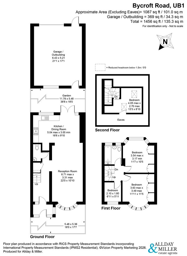 48, Bycroft Road, Southall floorplan