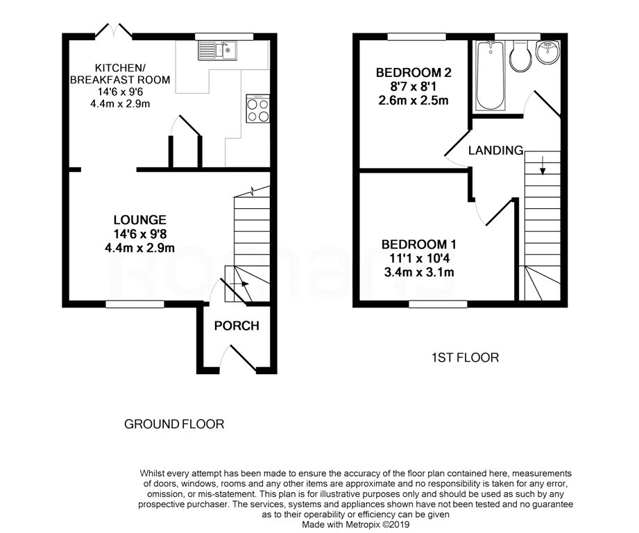 2 Bedrooms Terraced house for sale in Ryves Avenue, Yateley, Hampshire GU46