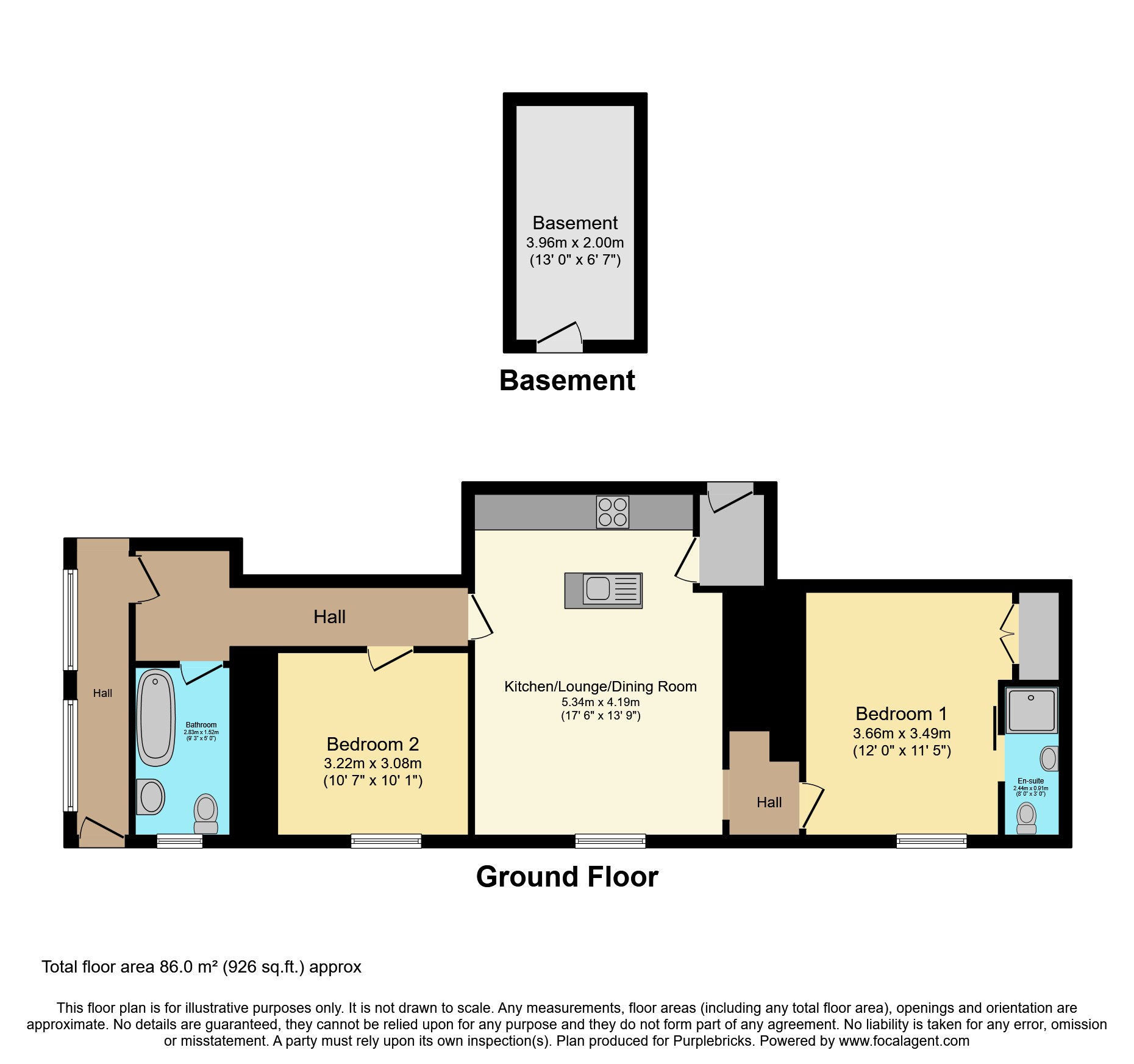 Apartment 5/Marsland Court, Dawlish Road, Teignmouth floorplan