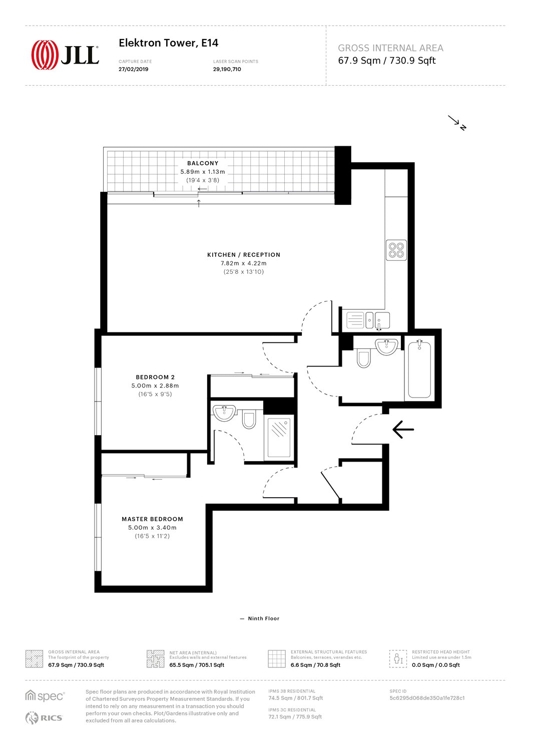 2 Bedrooms Flat to rent in Elektron Tower, Blackwall Way, London E14