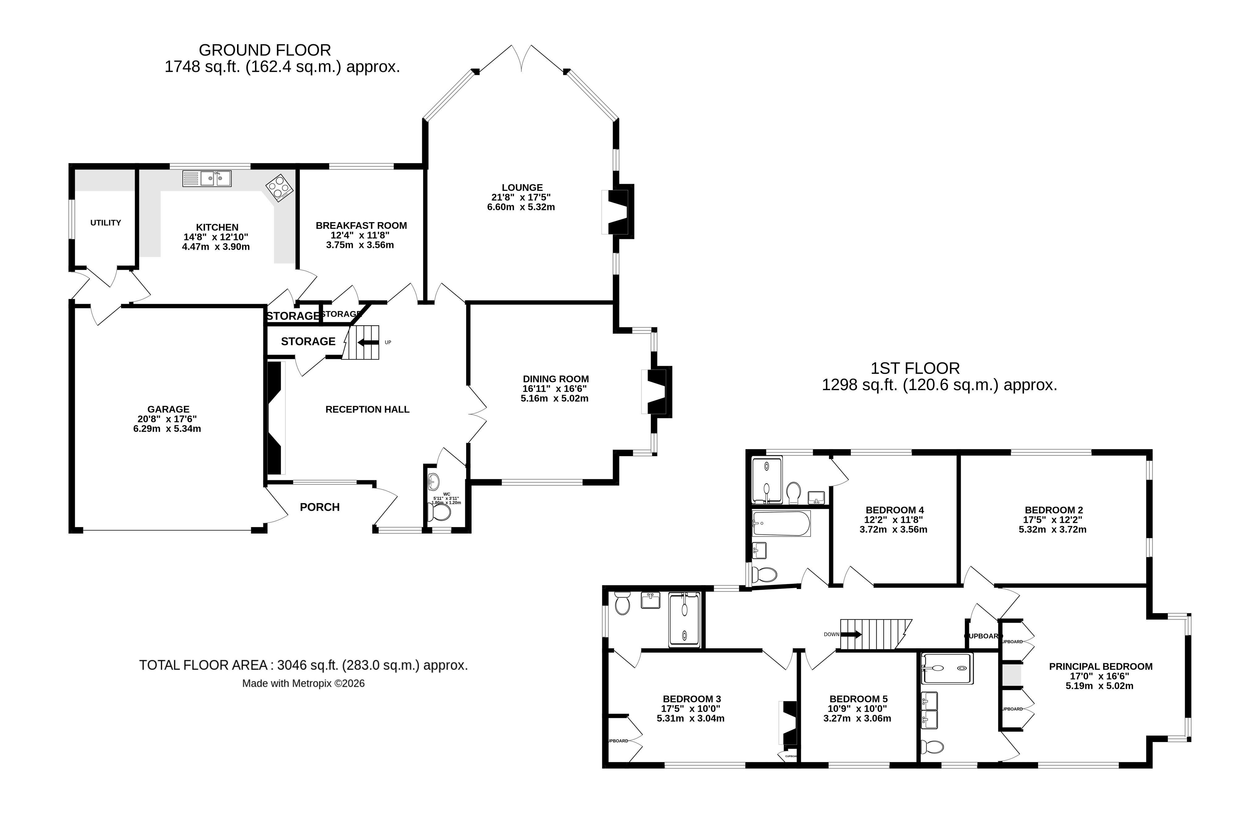 8, Walburton Road, Purley floorplan