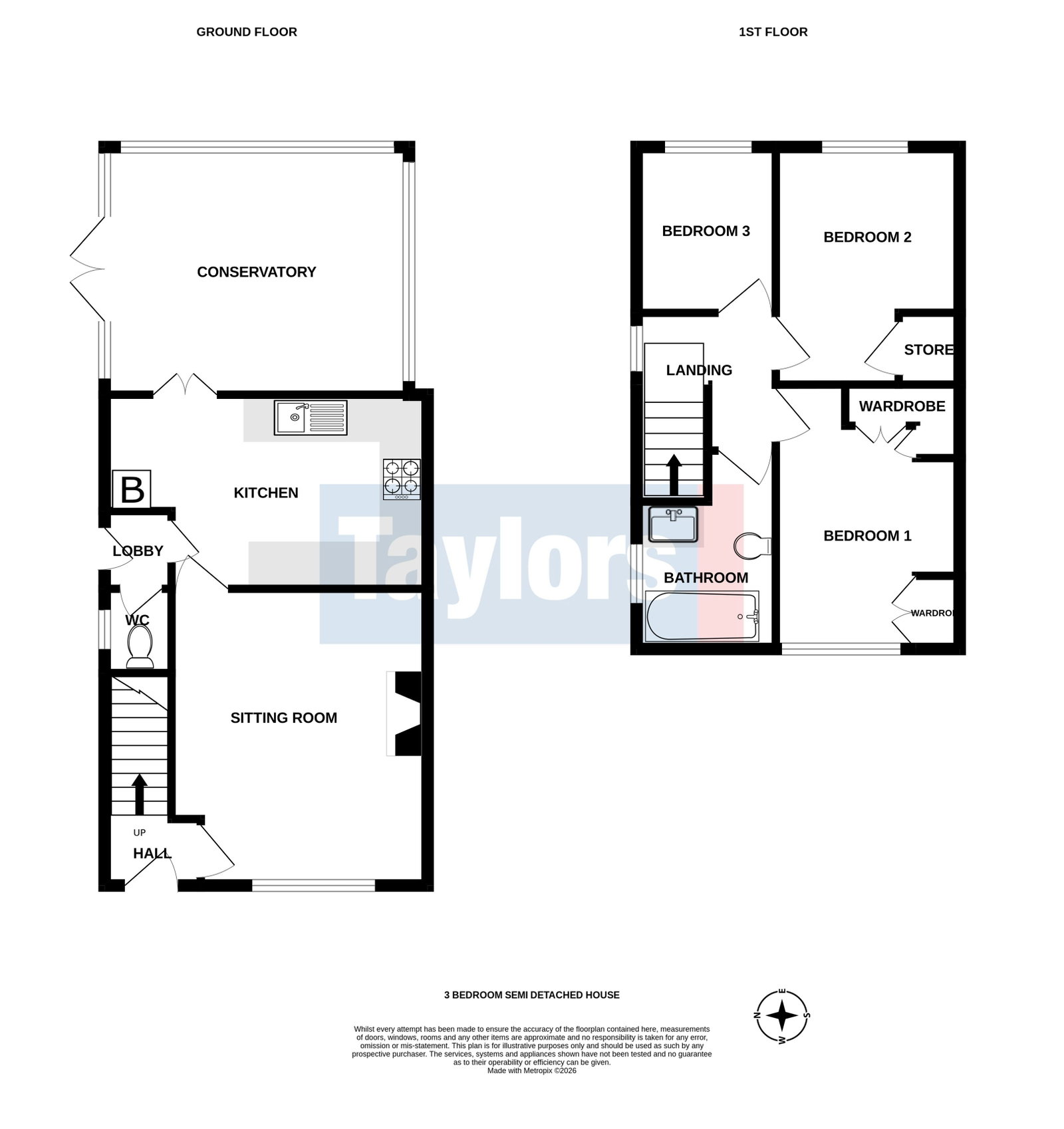 8, Laburnum Street, Stourbridge floorplan