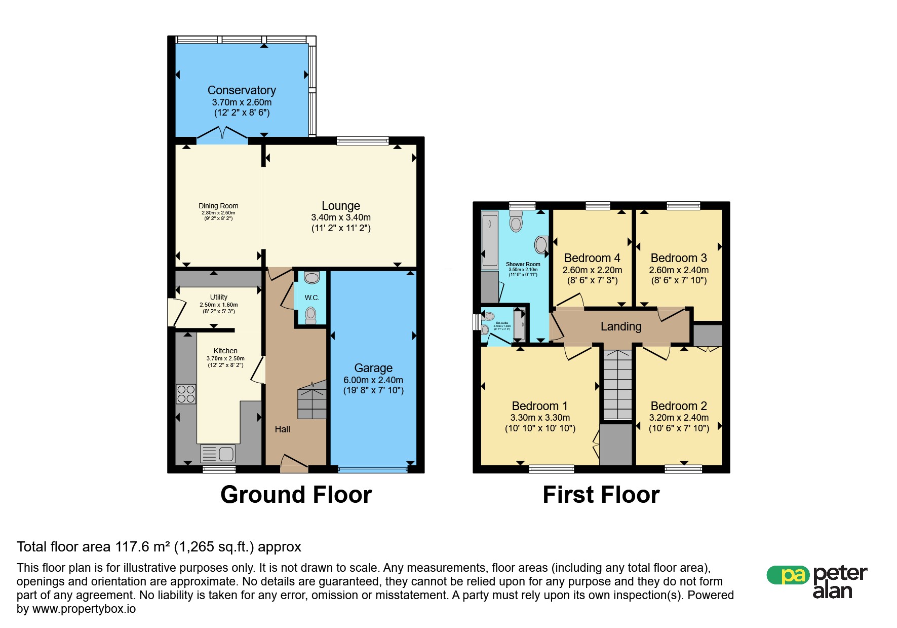 13, Maes Y Fedwen, Bridgend floorplan