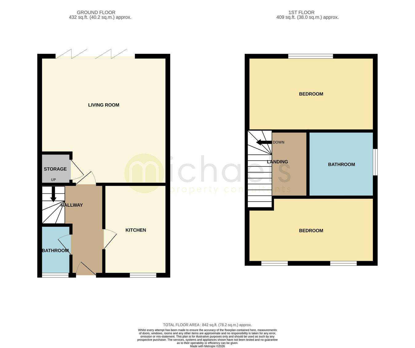 8, Pavilion View, Colchester floorplan