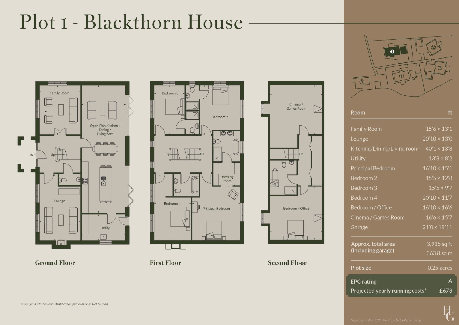1, Blackthorn House, Hadnall floorplan