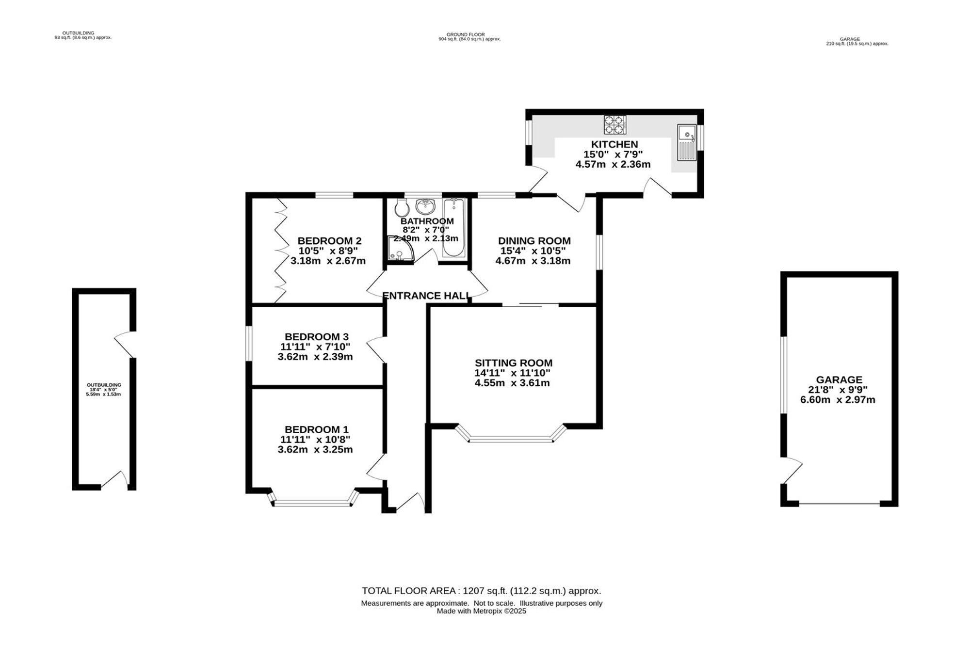 81 Marsh Lane, High Peak floorplan