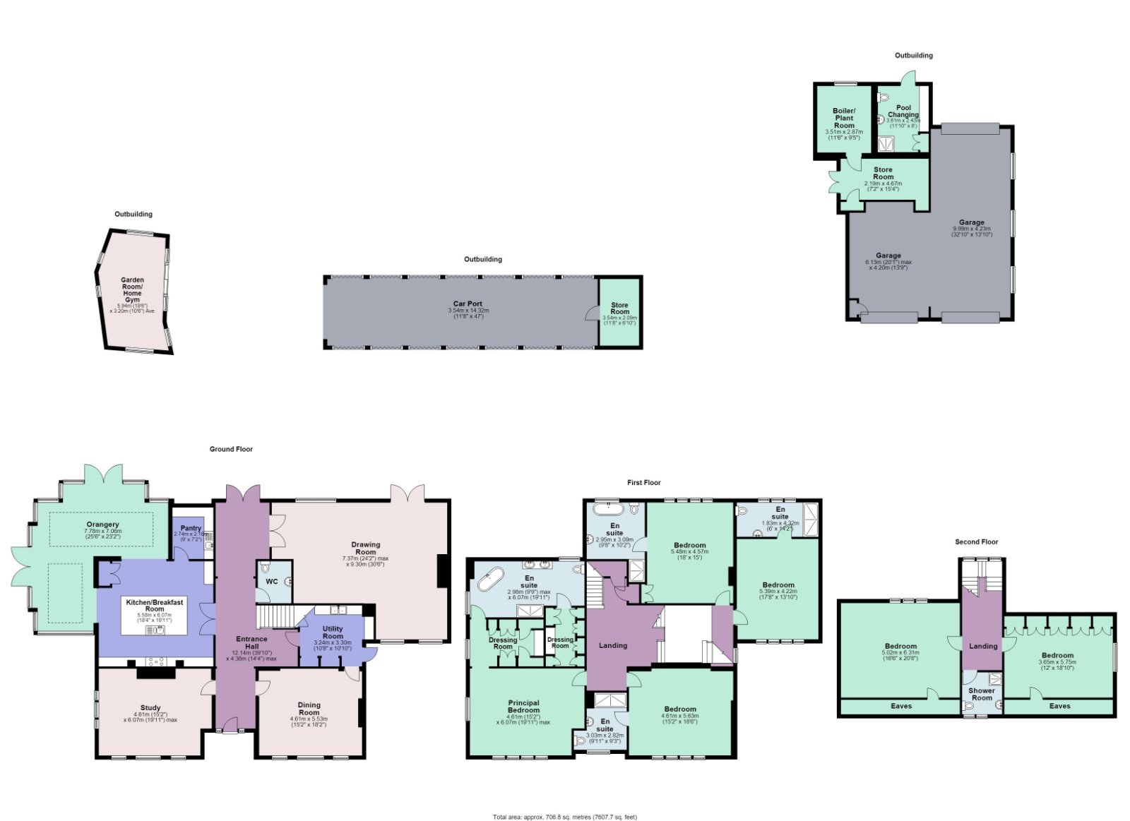 Oaklands,, Long Lane, Rickmansworth floorplan