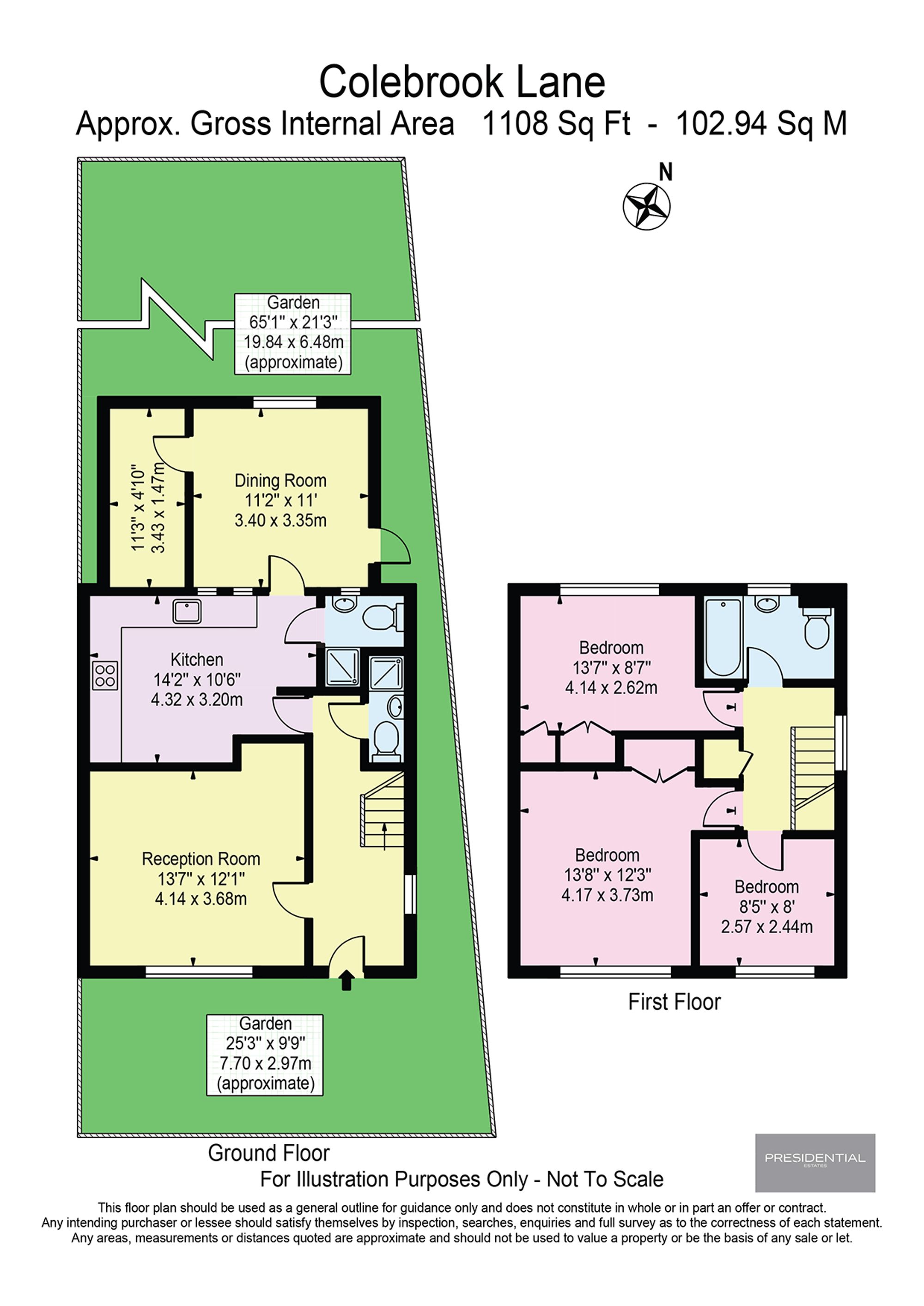129 Colebrook Lane, Loughton floorplan