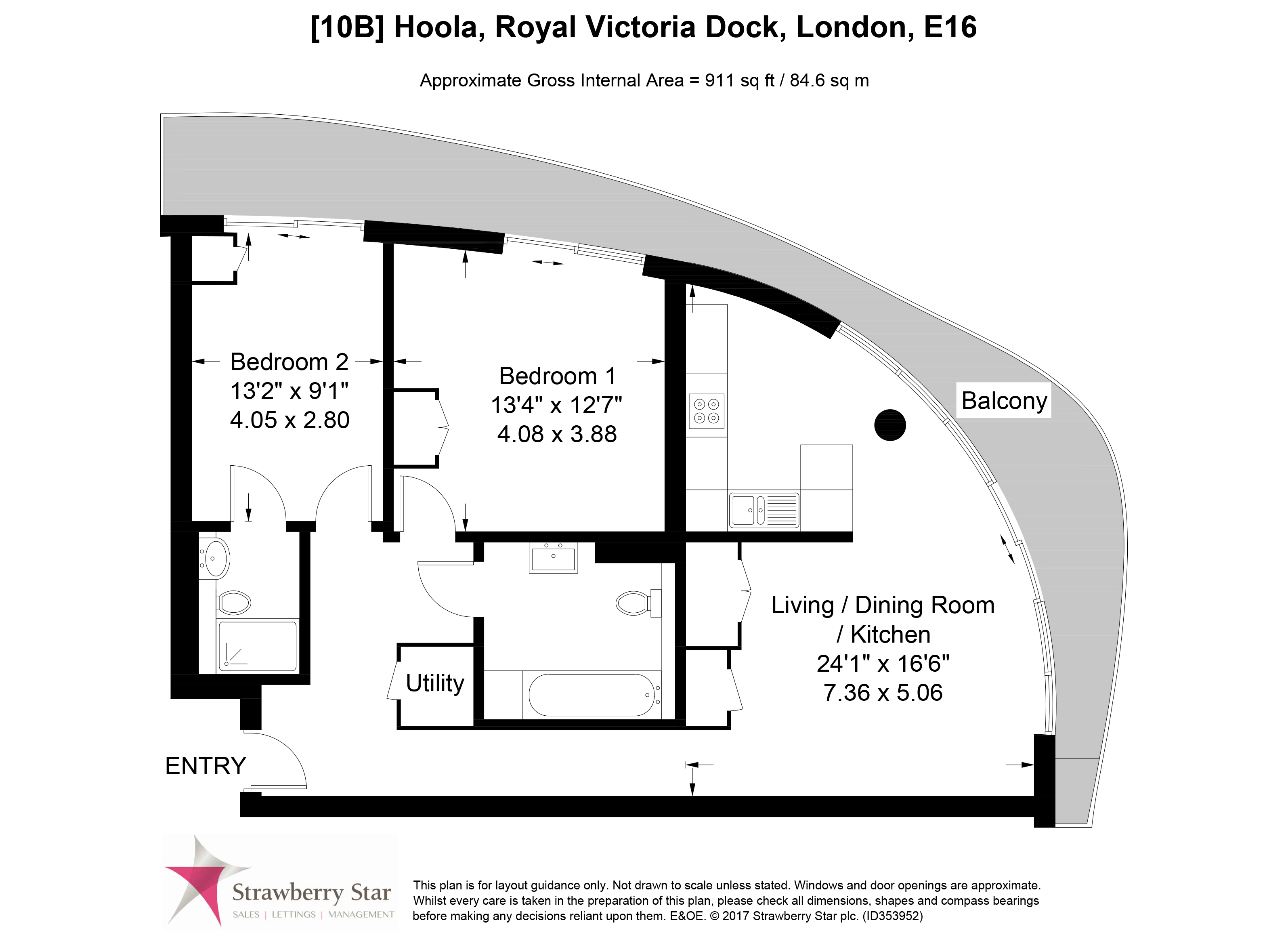 2 Bedrooms Flat to rent in 1 Tidal Basin Road, London E16