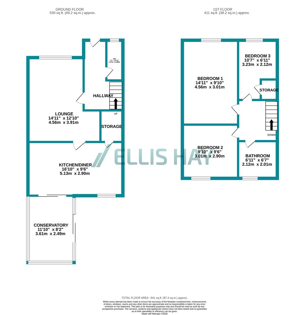 30, Constantine Crescent, Scarborough floorplan
