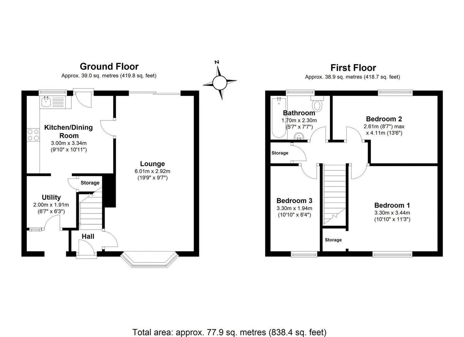 Wilson Road, Prescot floorplan